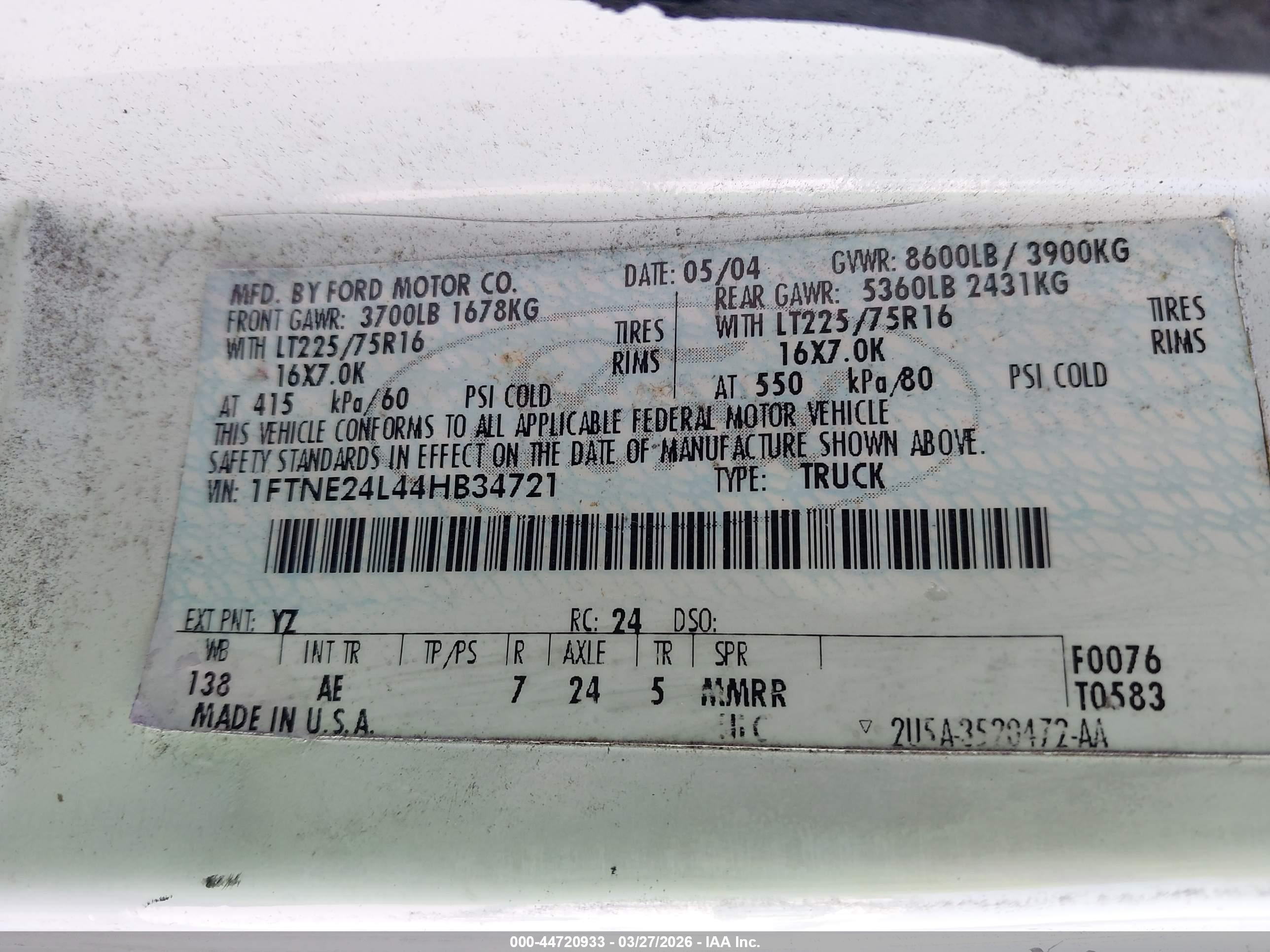 FORD E-250 image 9