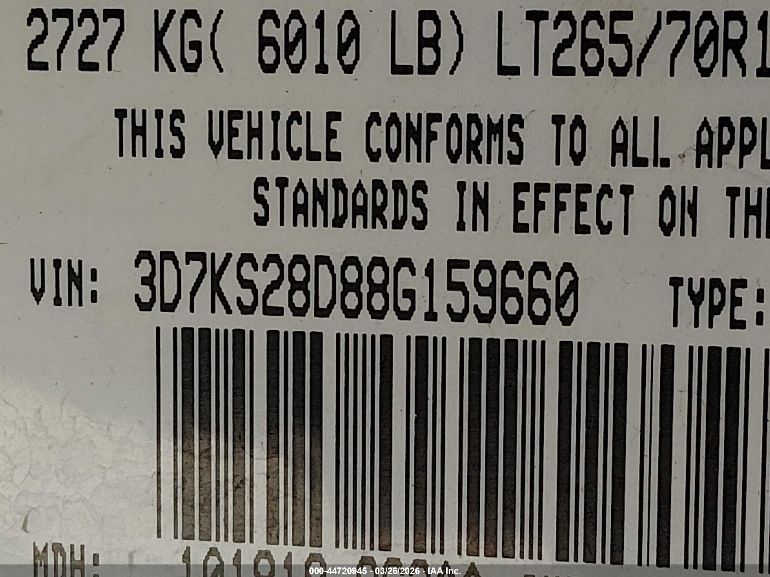 DODGE RAM image 9