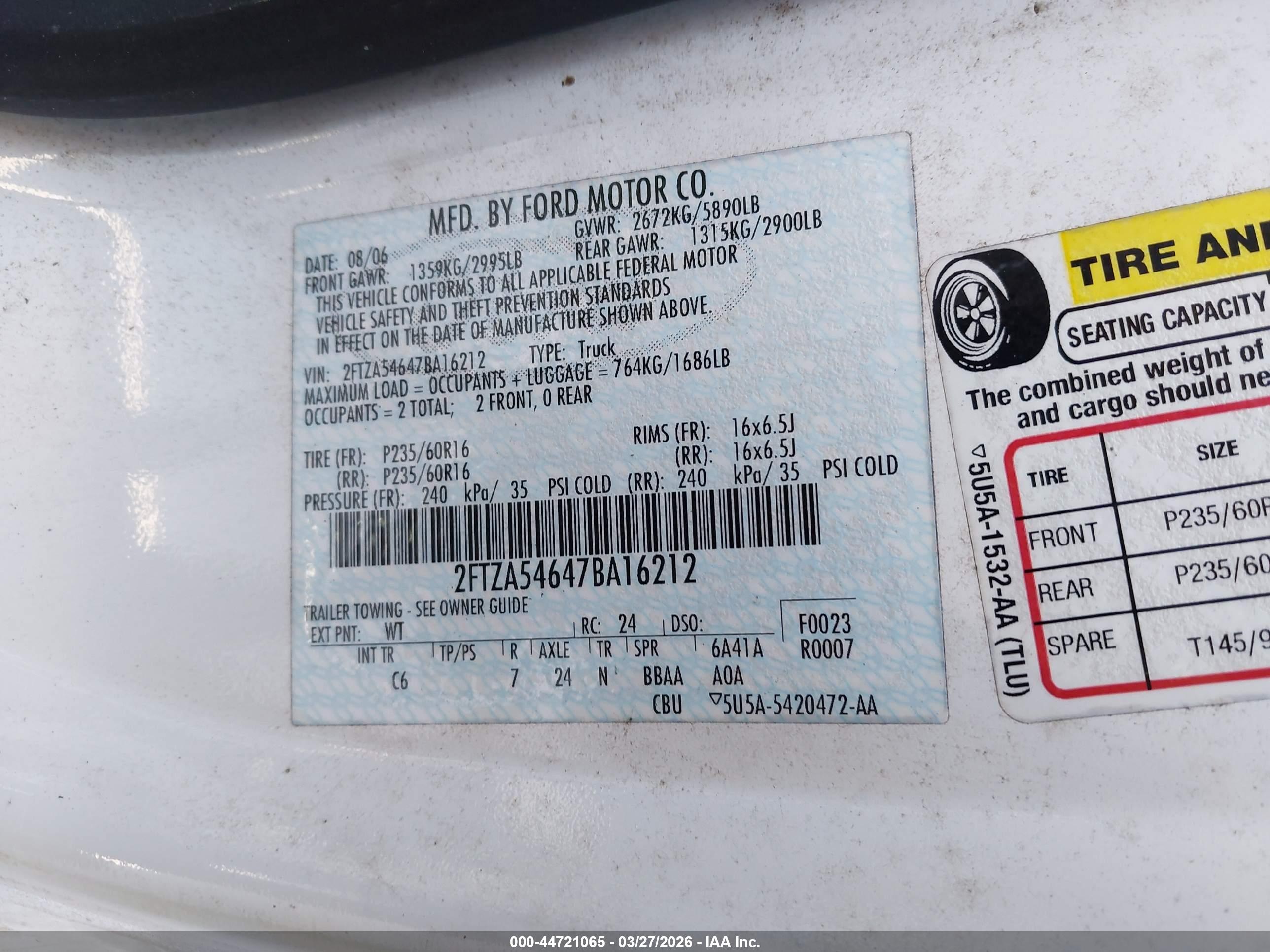 FORD FREESTAR image 9