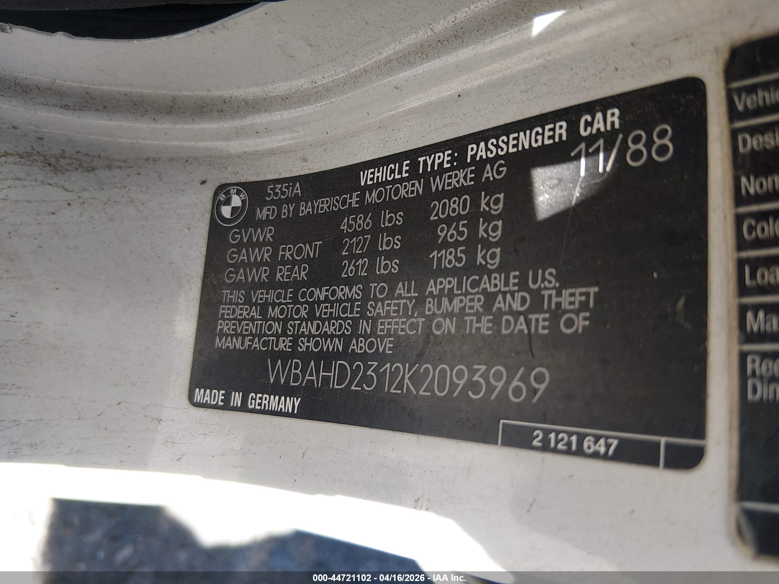 BMW 535 image 9