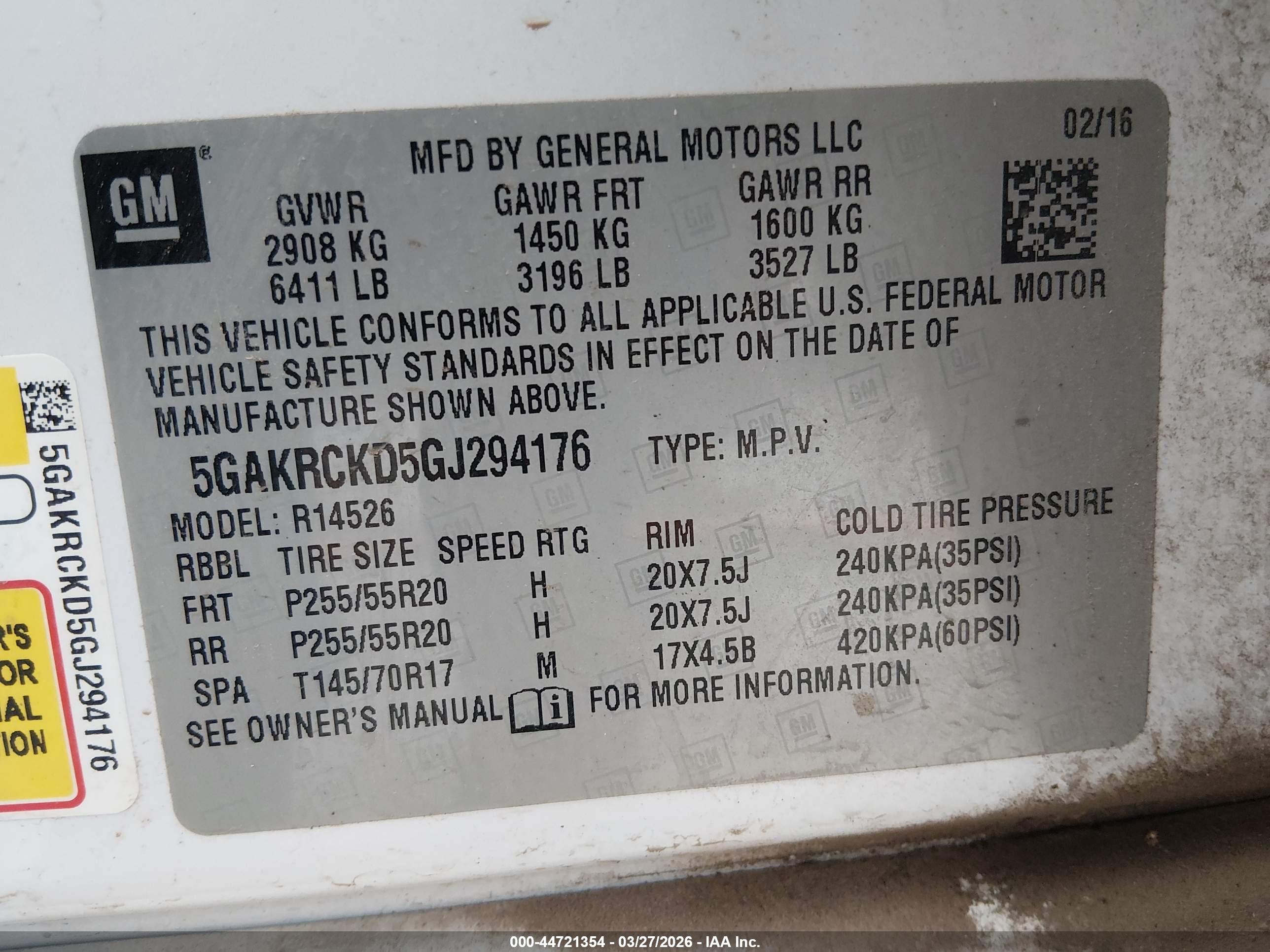 BUICK ENCLAVE image 9