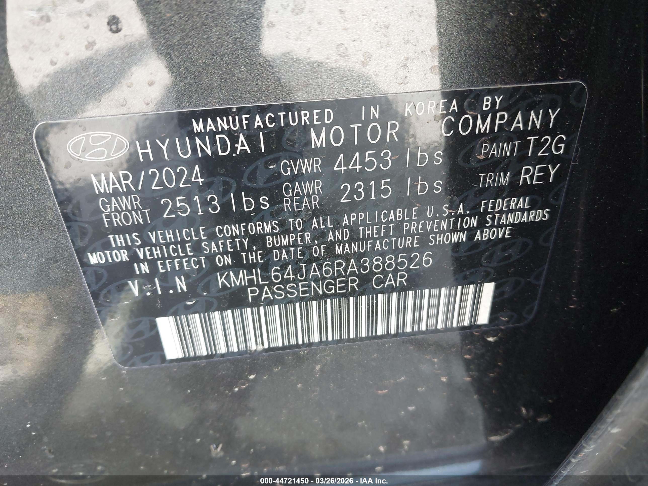 HYUNDAI SONATA image 9