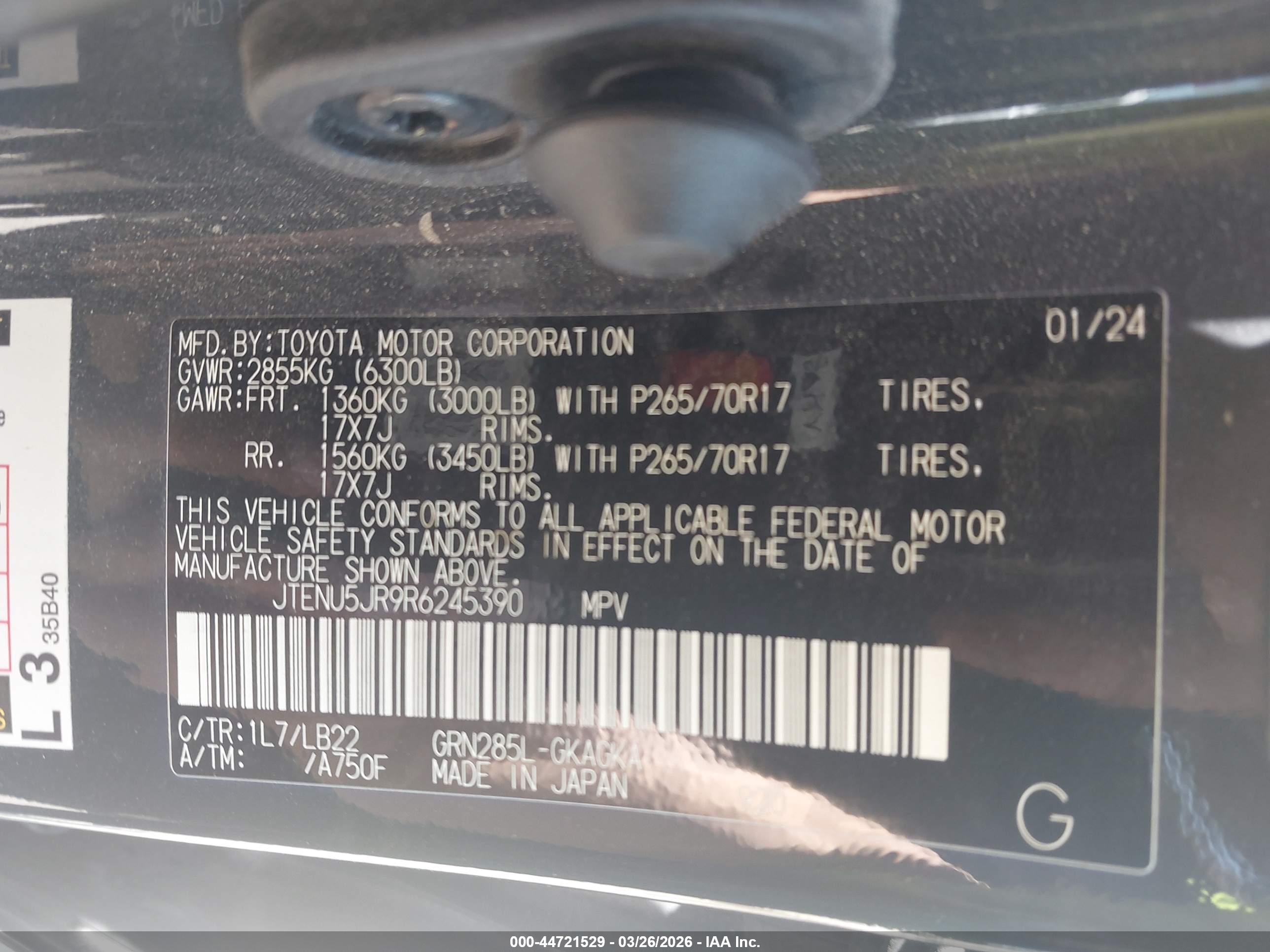 TOYOTA 4RUNNER image 9