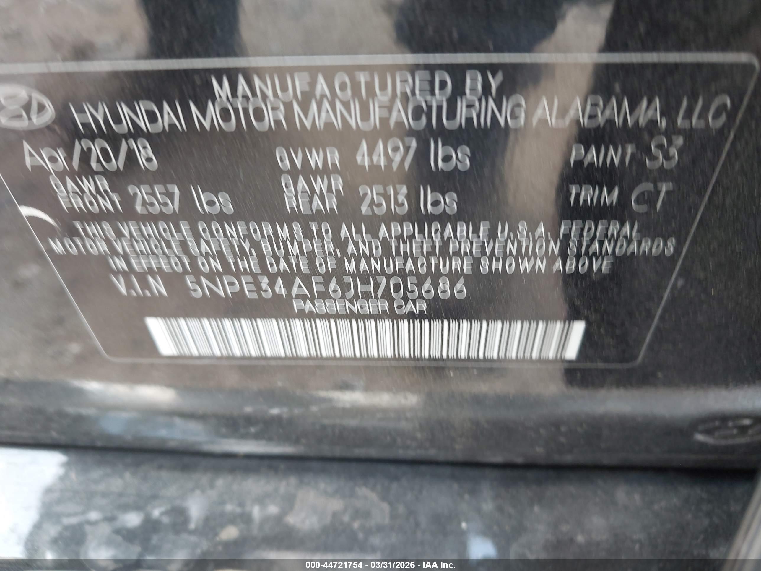HYUNDAI SONATA image 9