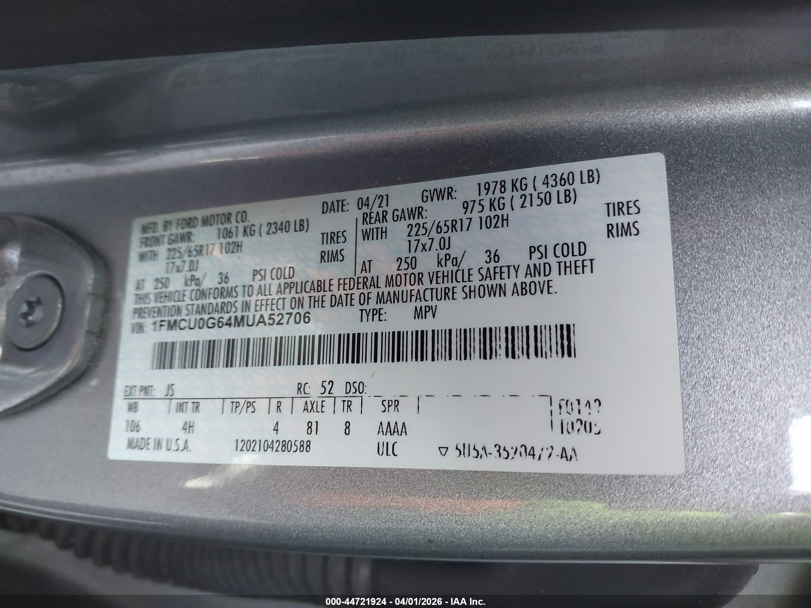 FORD ESCAPE image 9