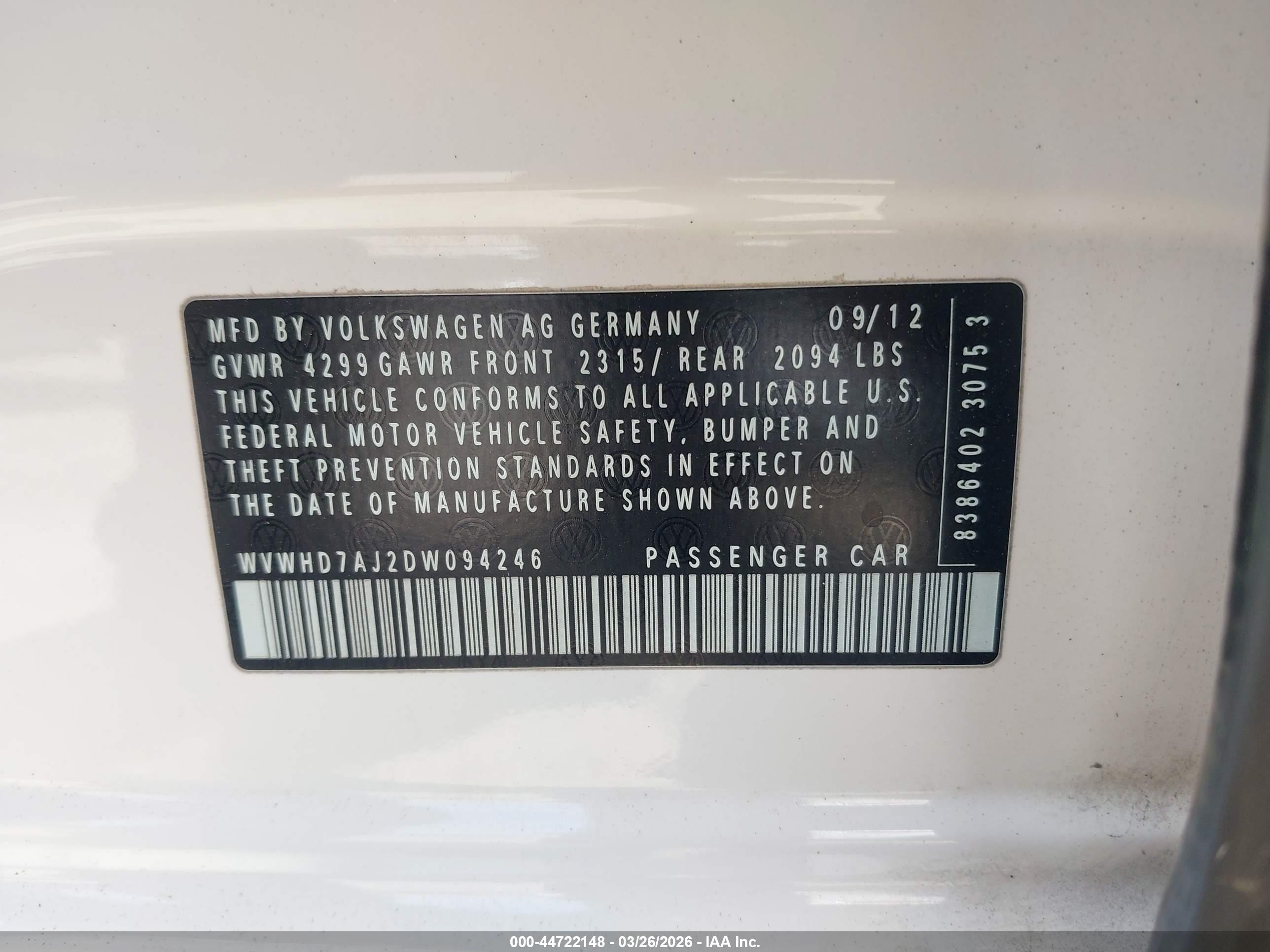VOLKSWAGEN GTI image 9