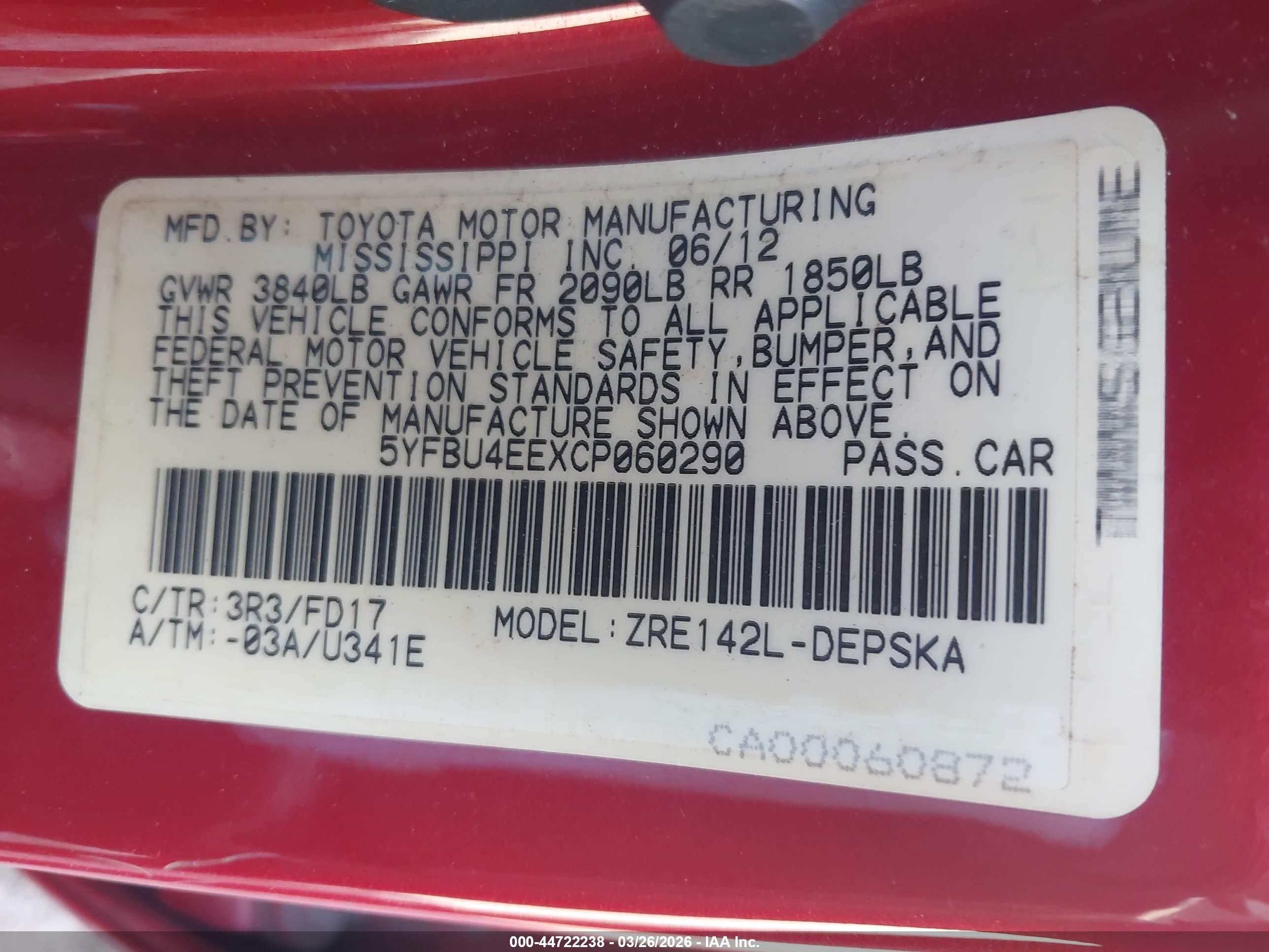 TOYOTA COROLLA image 9