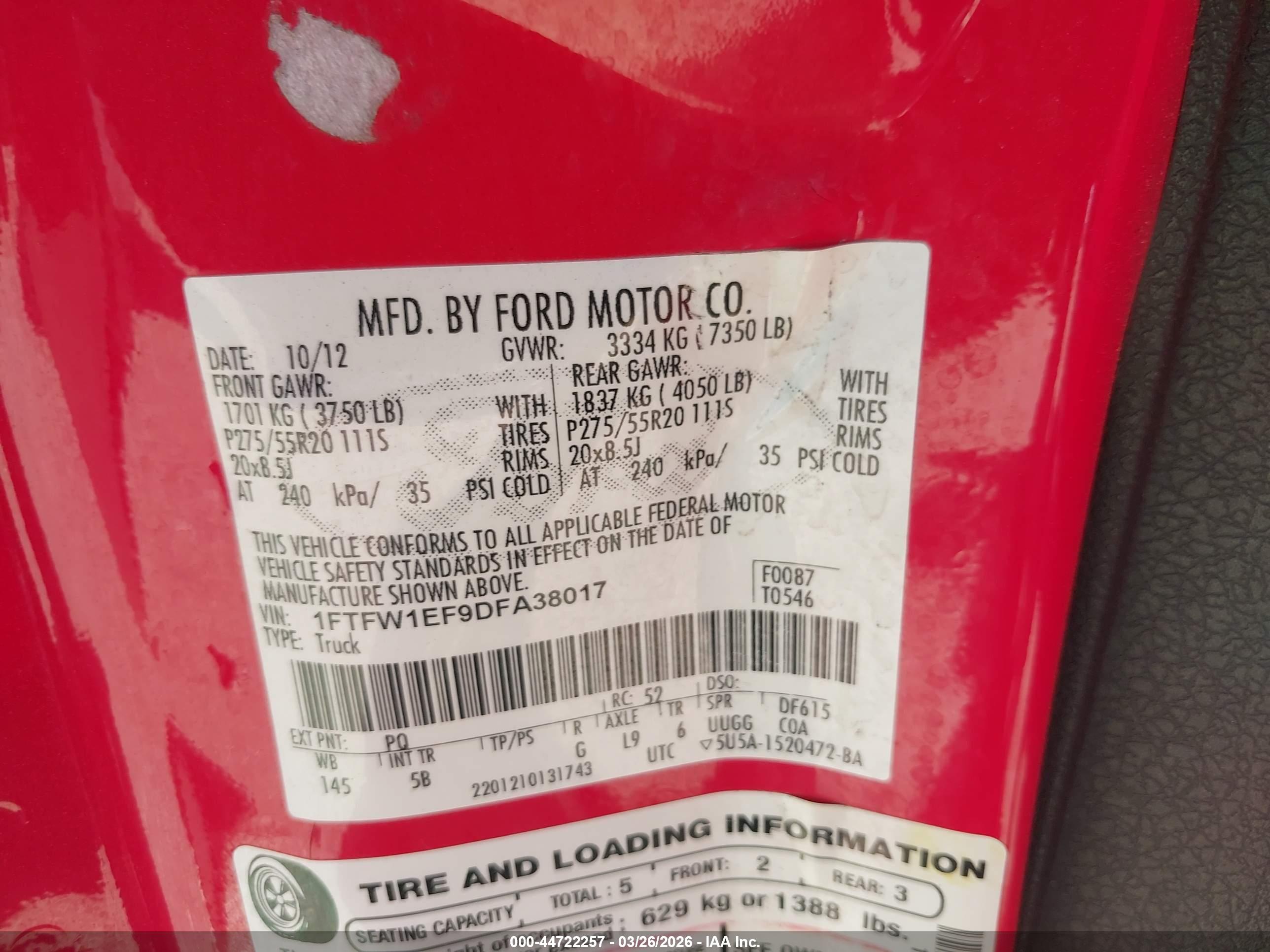 FORD F-150 image 9