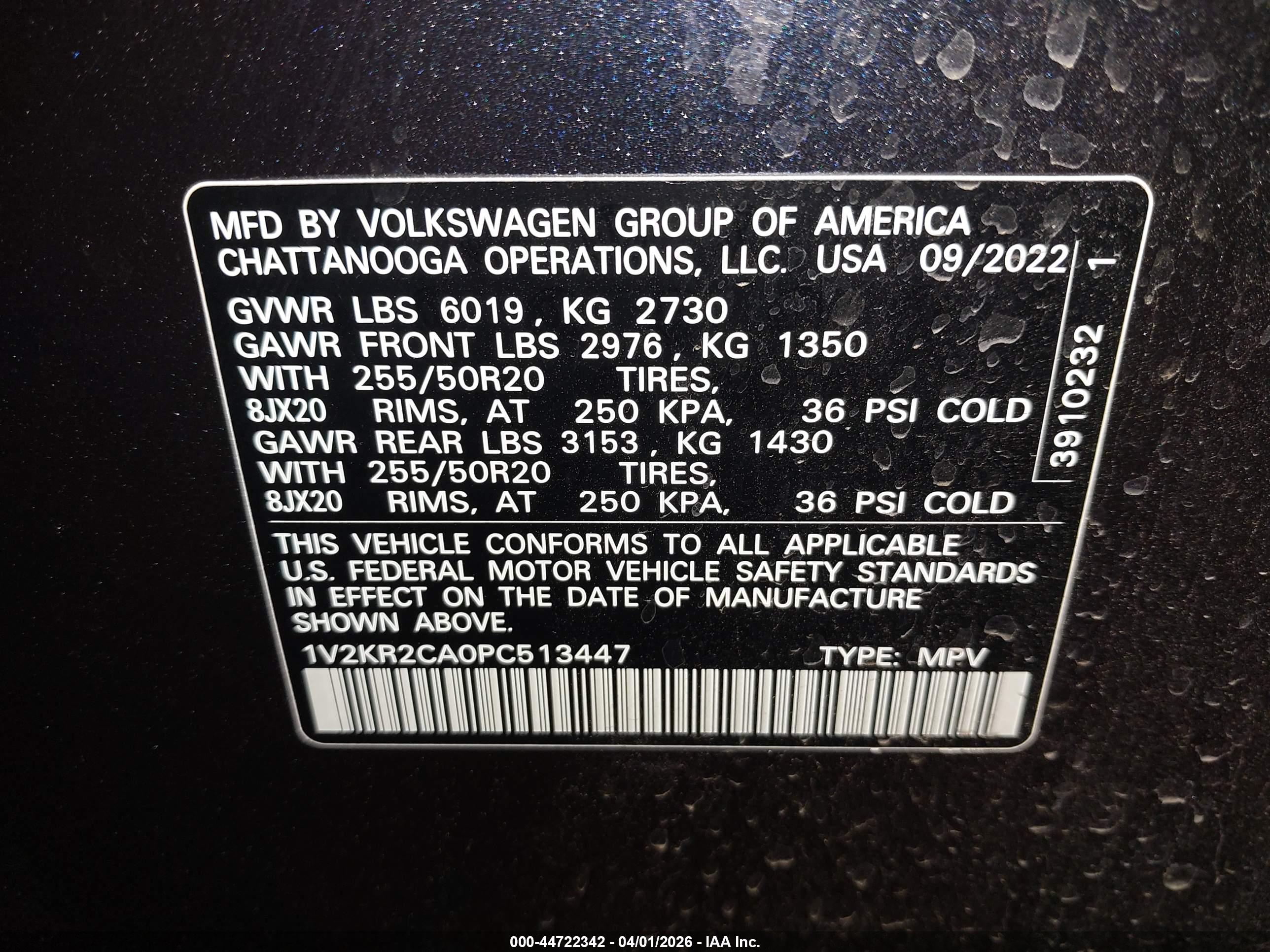 VOLKSWAGEN ATLAS image 9