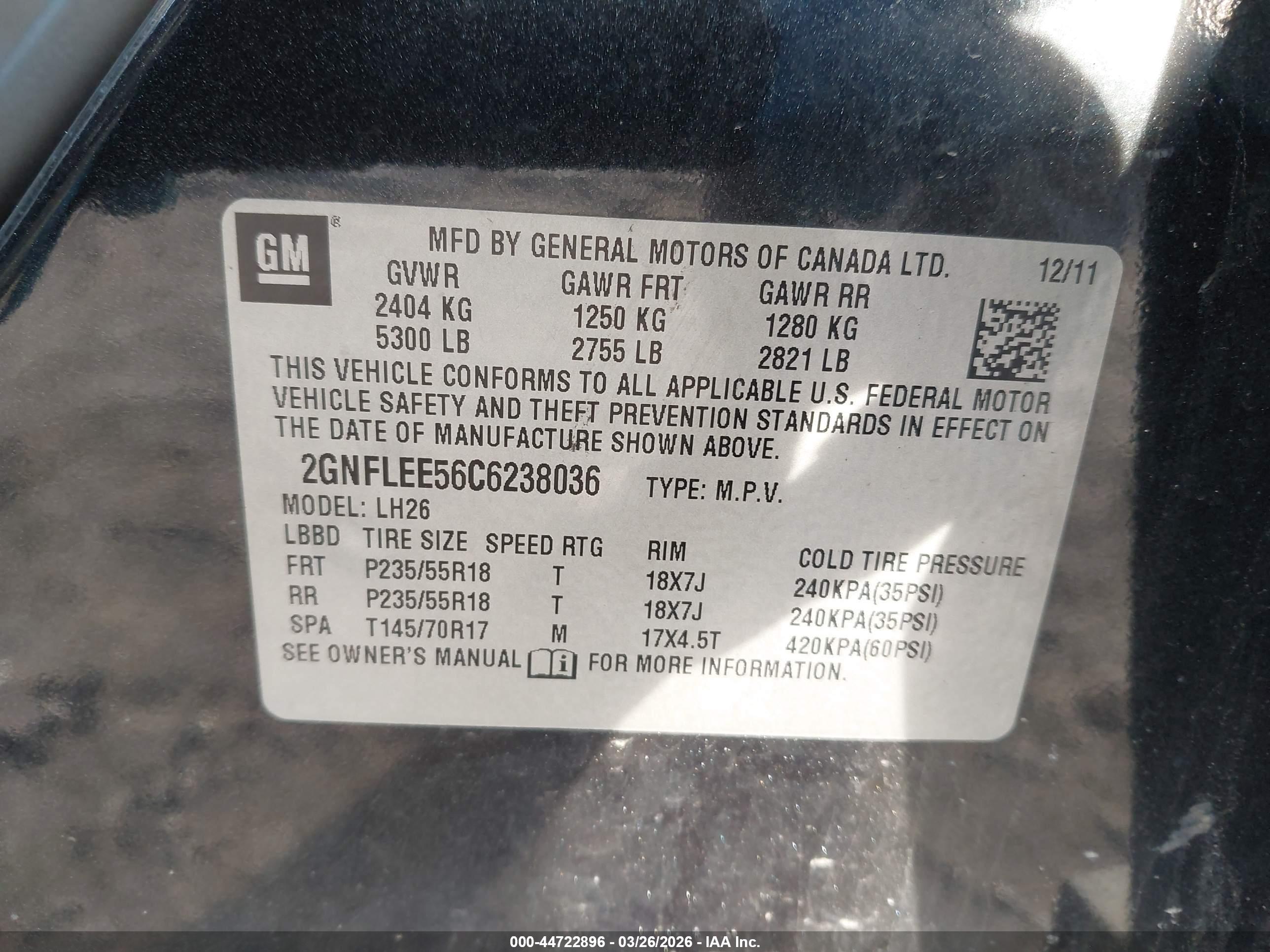 CHEVROLET EQUINOX image 9