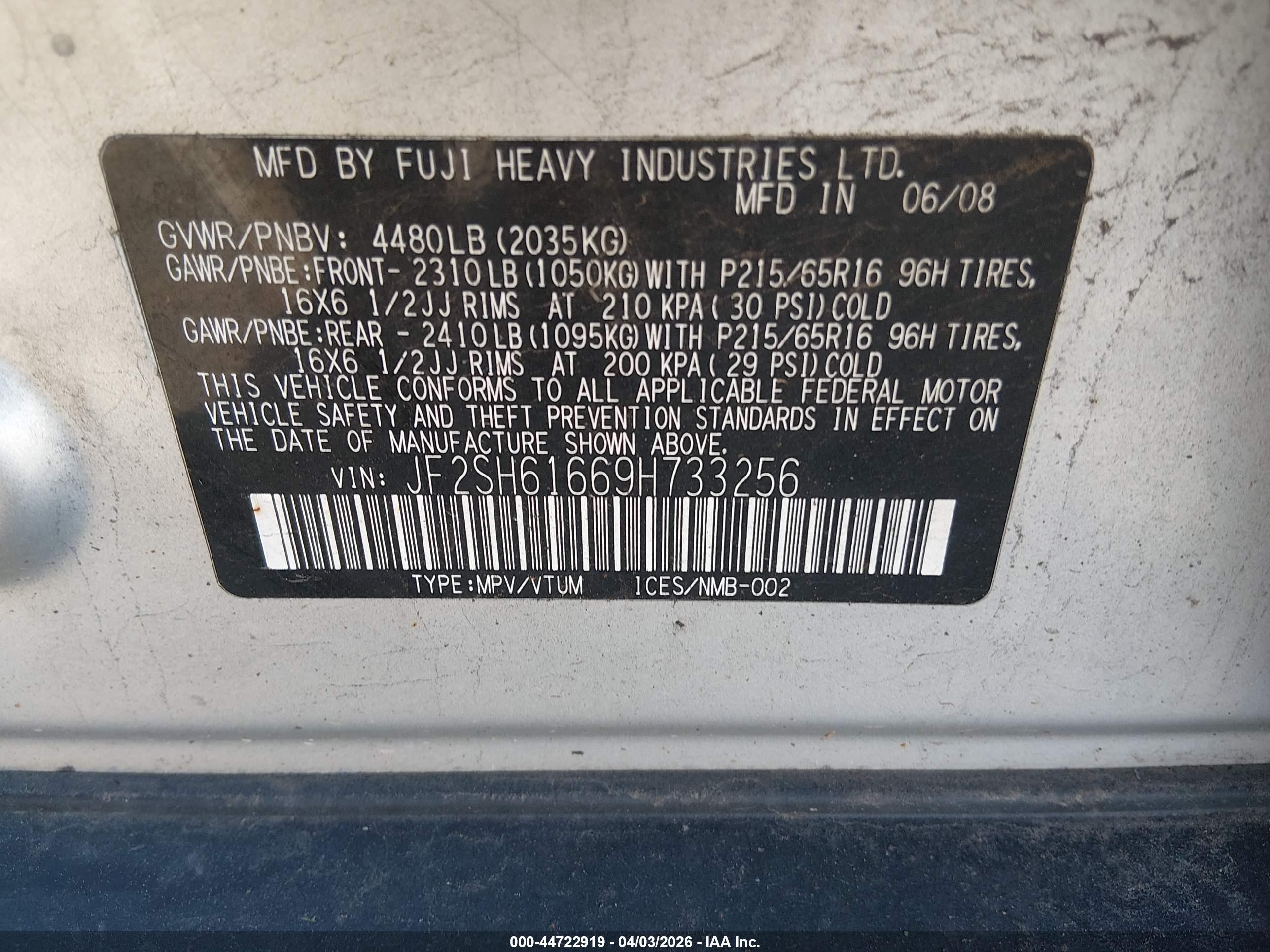 SUBARU FORESTER image 9