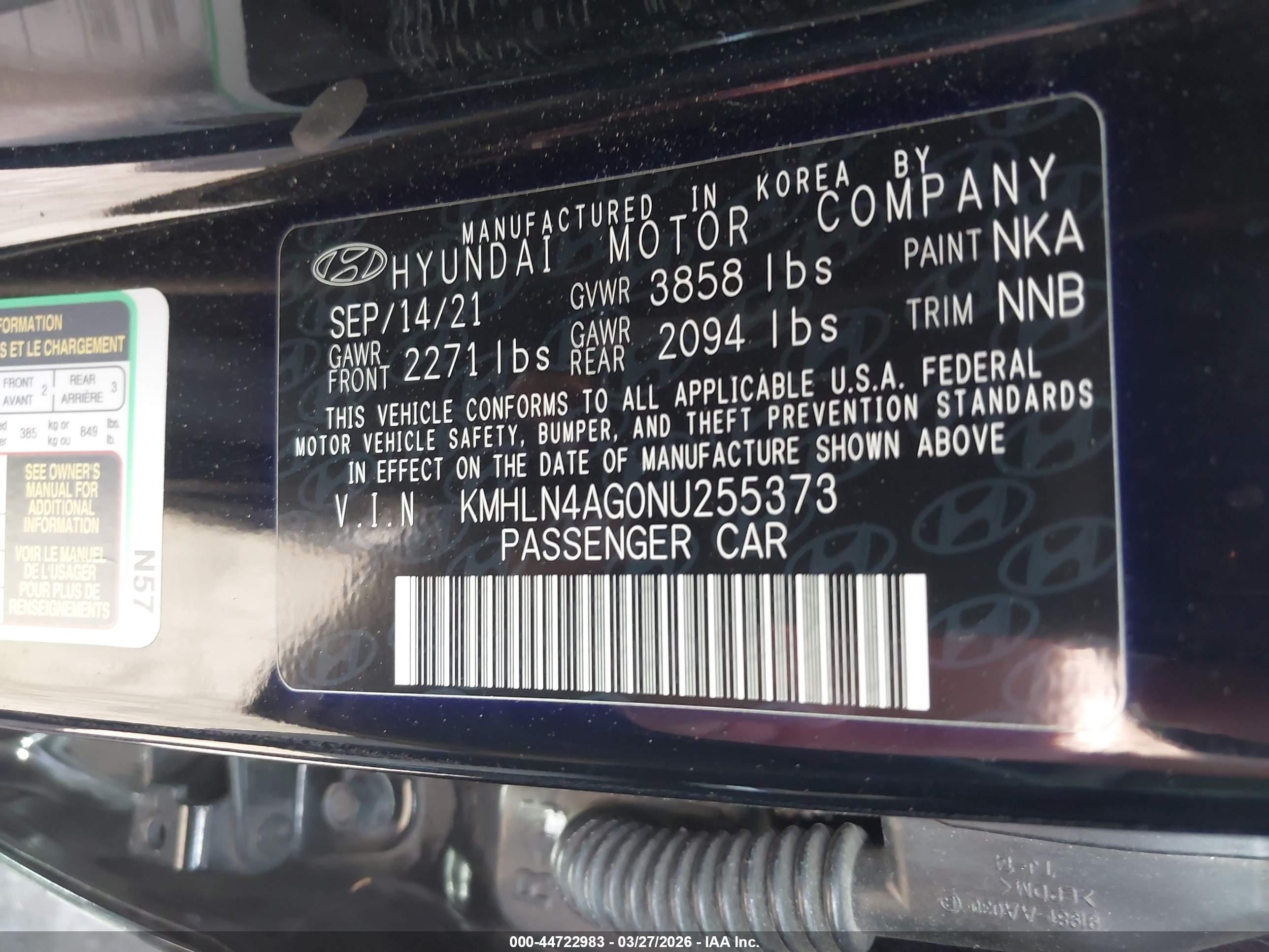 HYUNDAI ELANTRA image 9