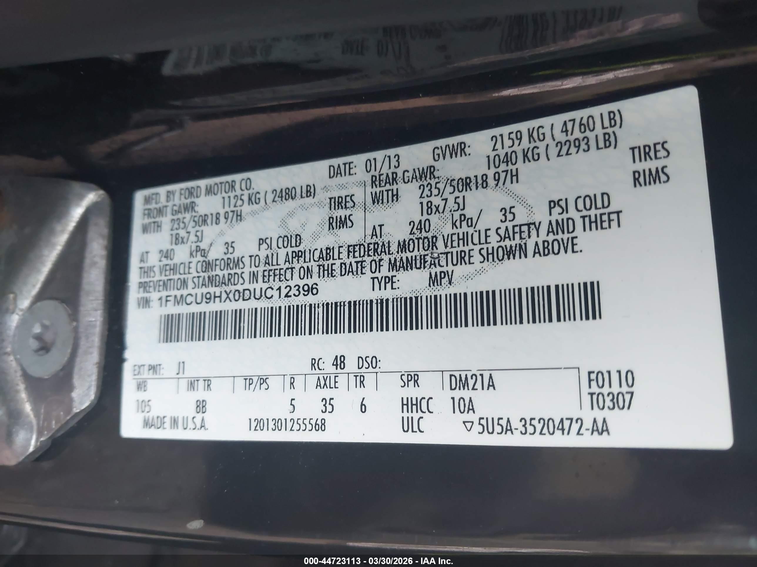 FORD ESCAPE image 9
