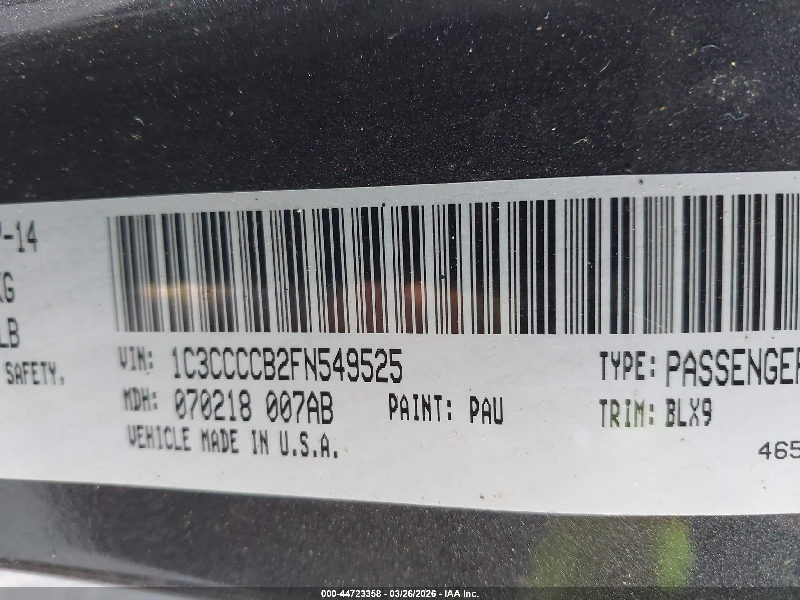CHRYSLER 200 image 9