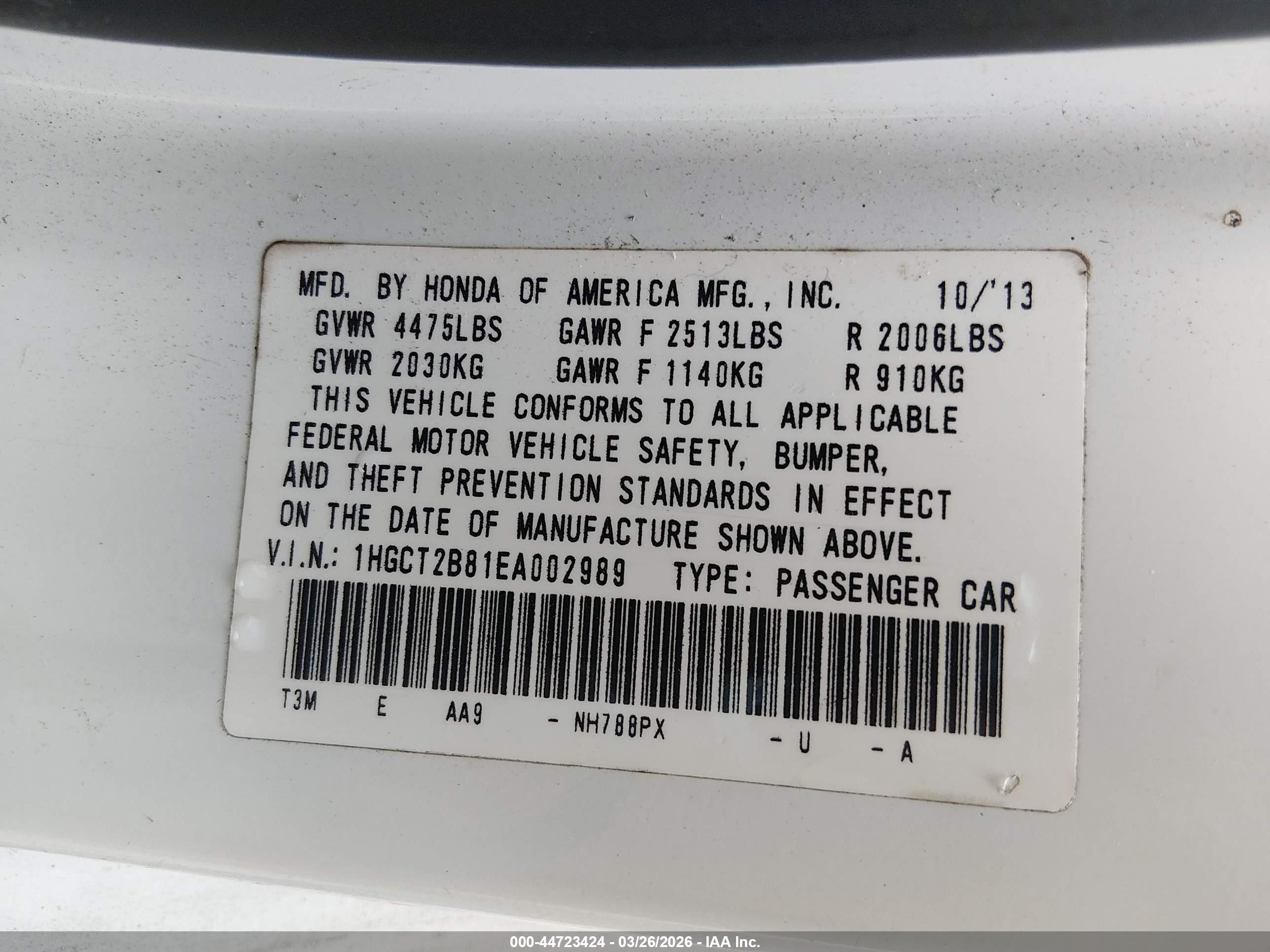 HONDA ACCORD image 9