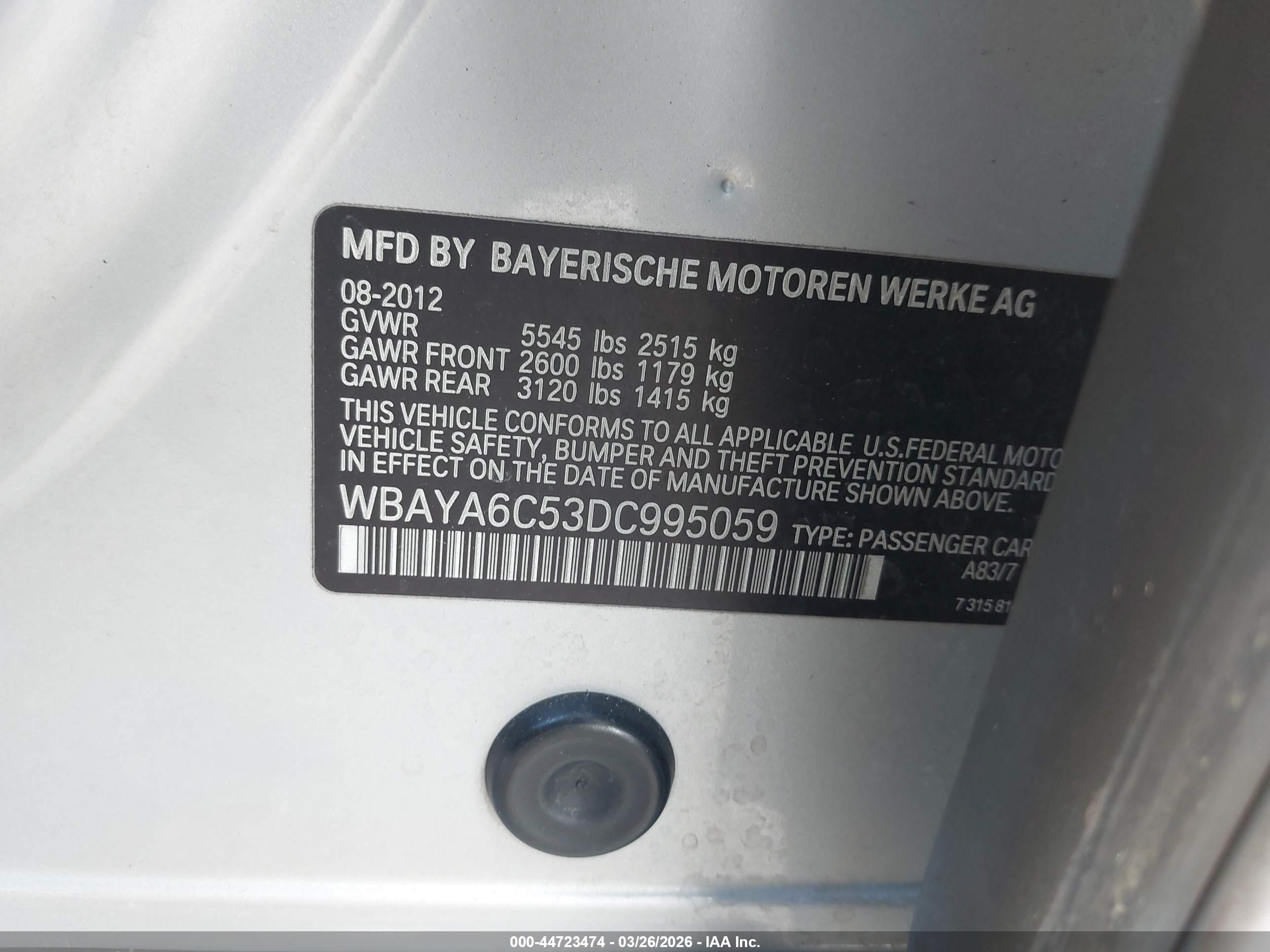 BMW 740I image 9