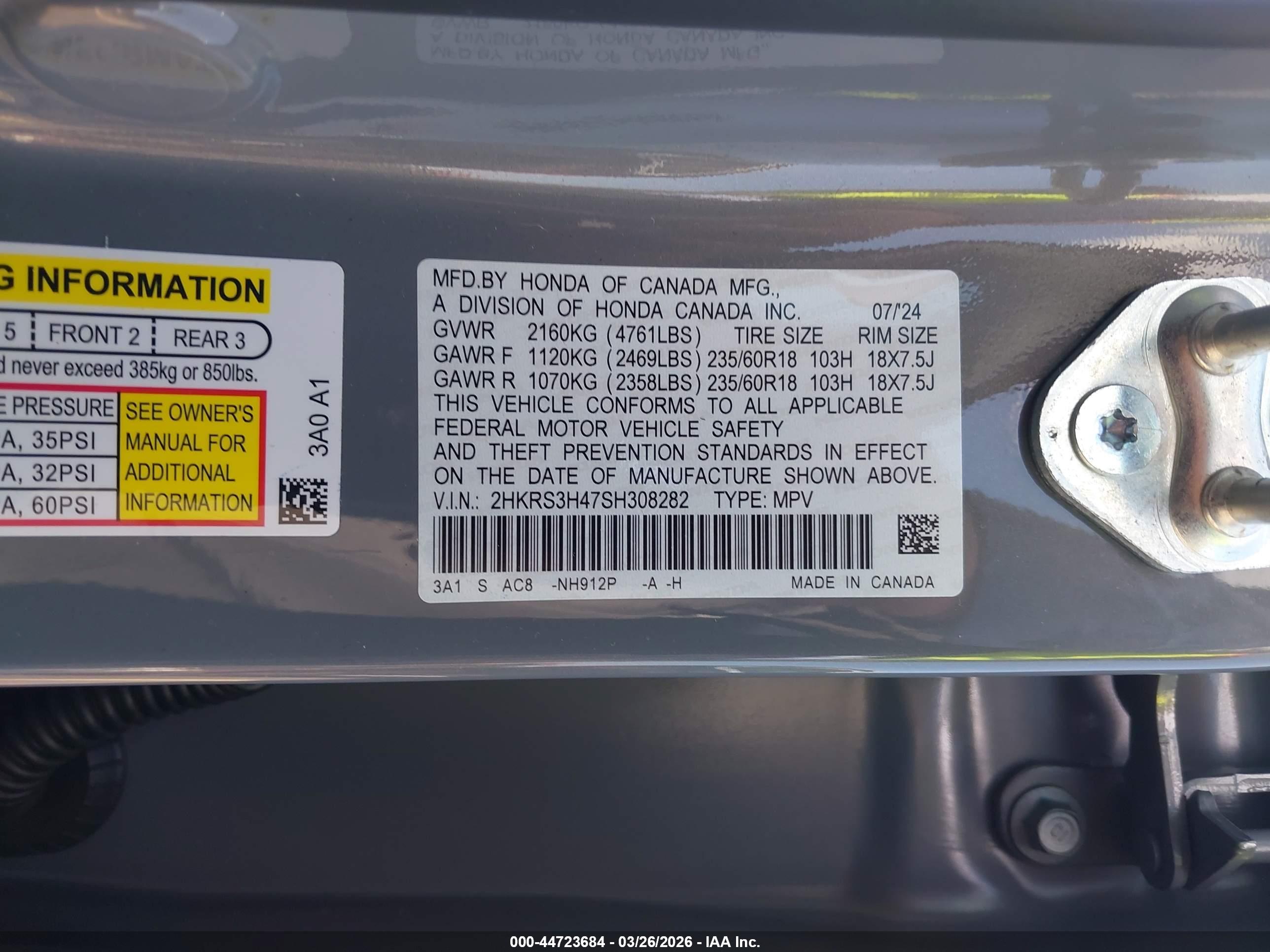 HONDA CR-V image 9