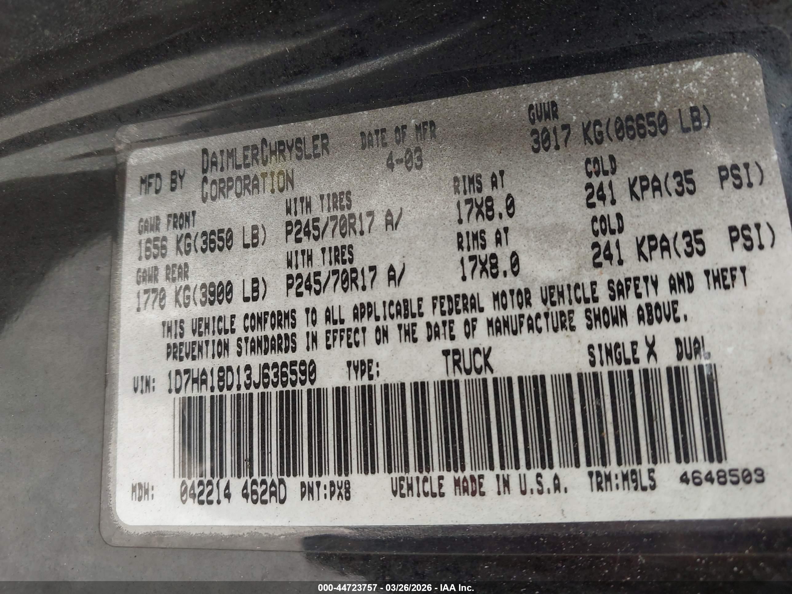 DODGE RAM image 9