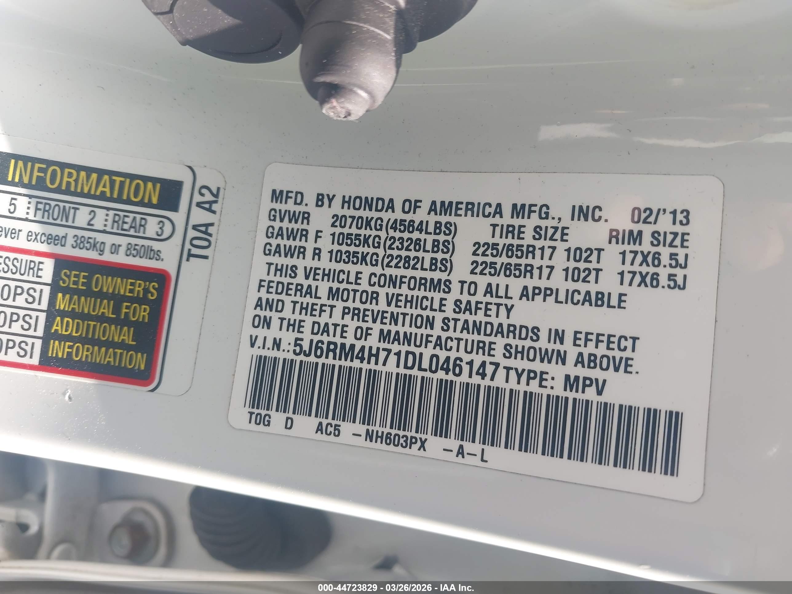 HONDA CR-V image 9