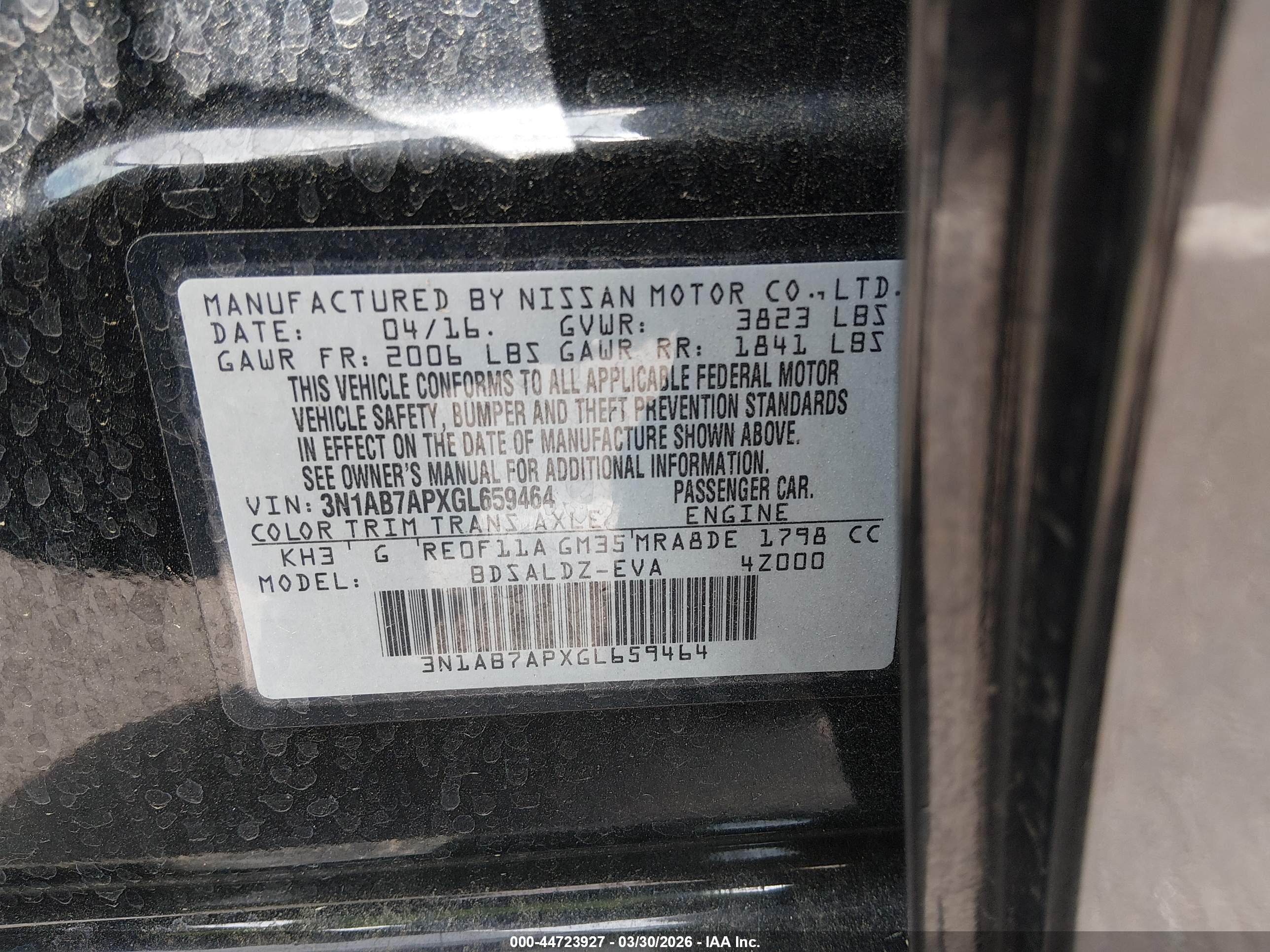 NISSAN SENTRA image 9