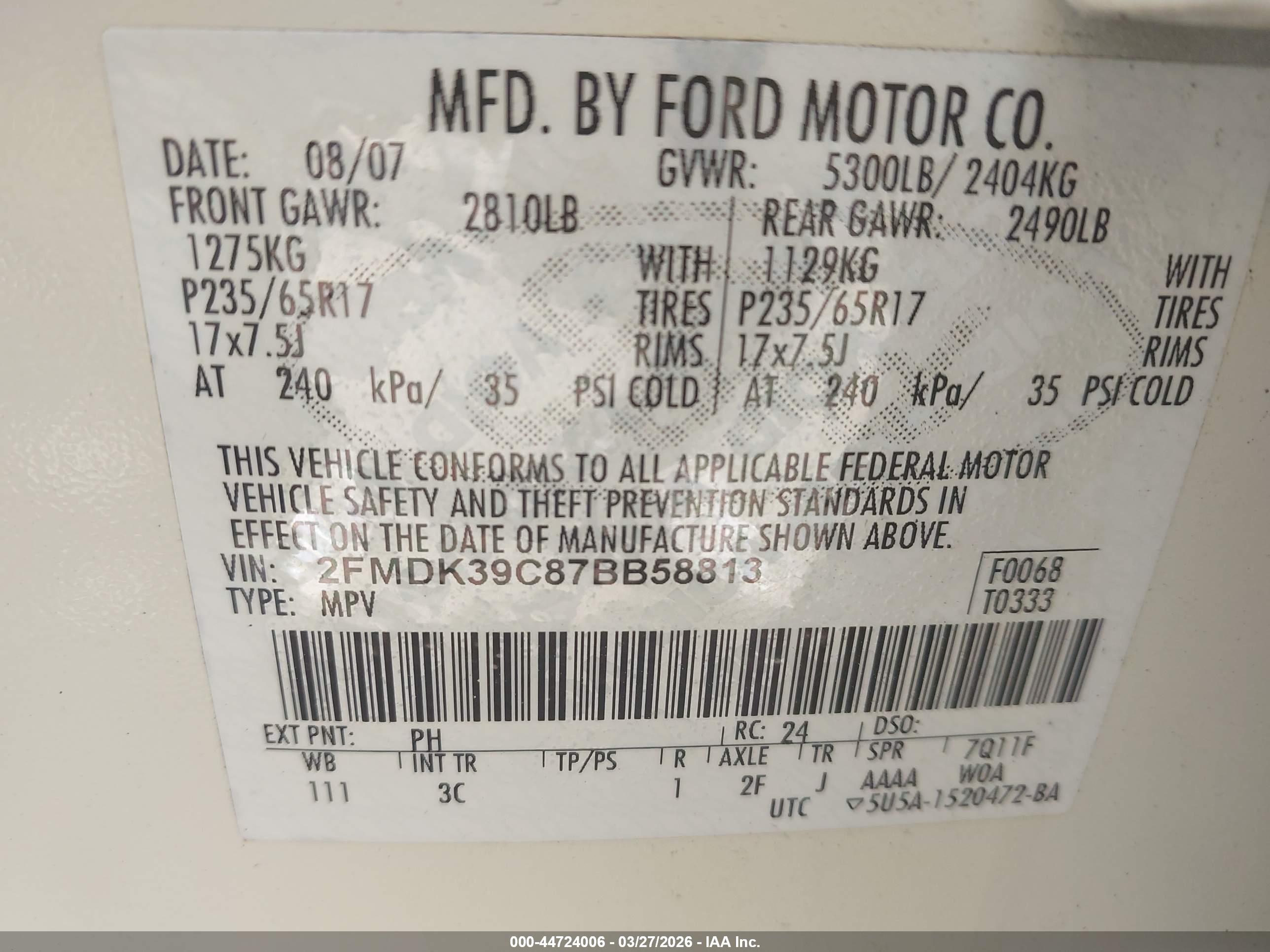 FORD EDGE image 9