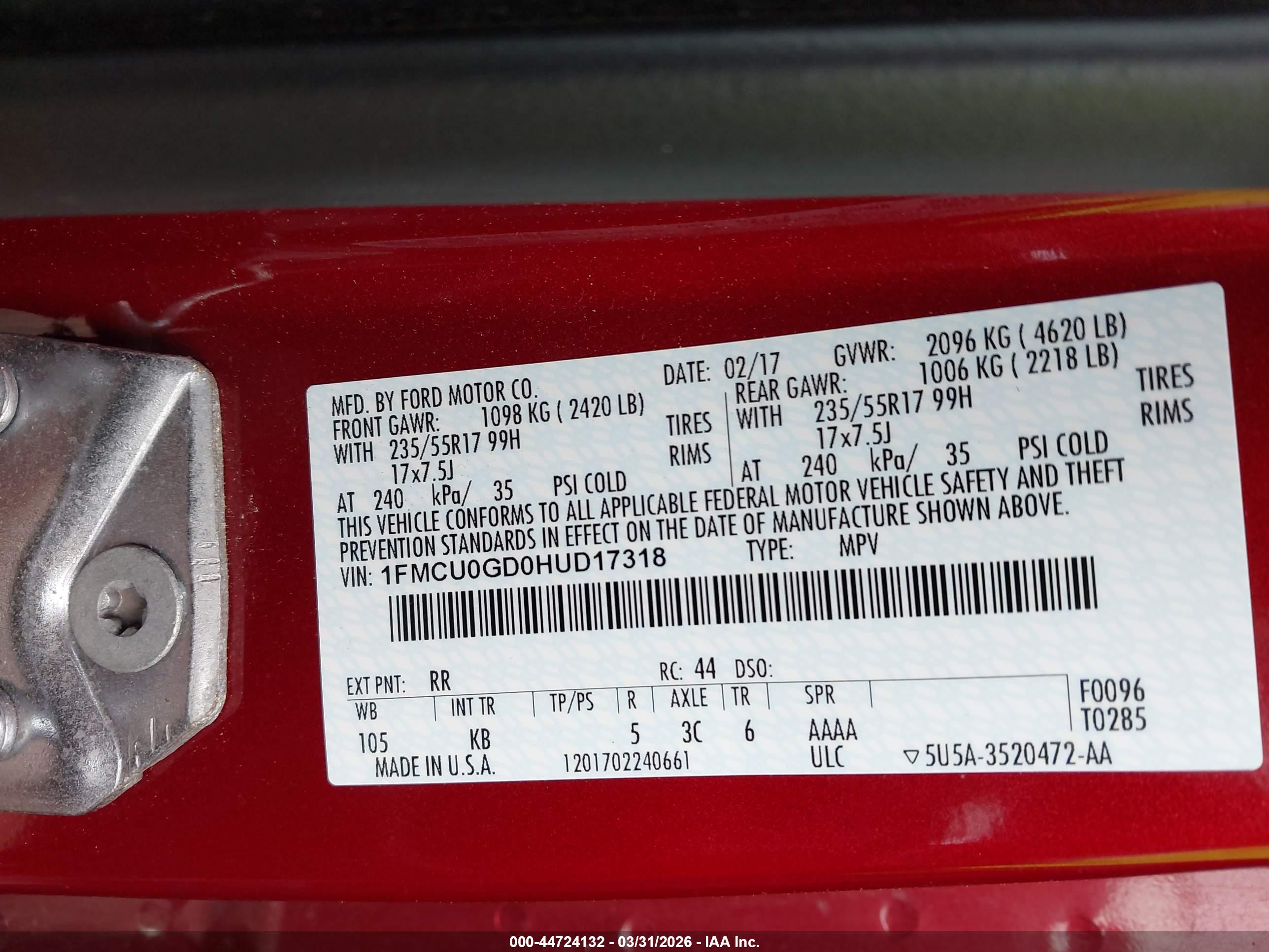 FORD ESCAPE image 9
