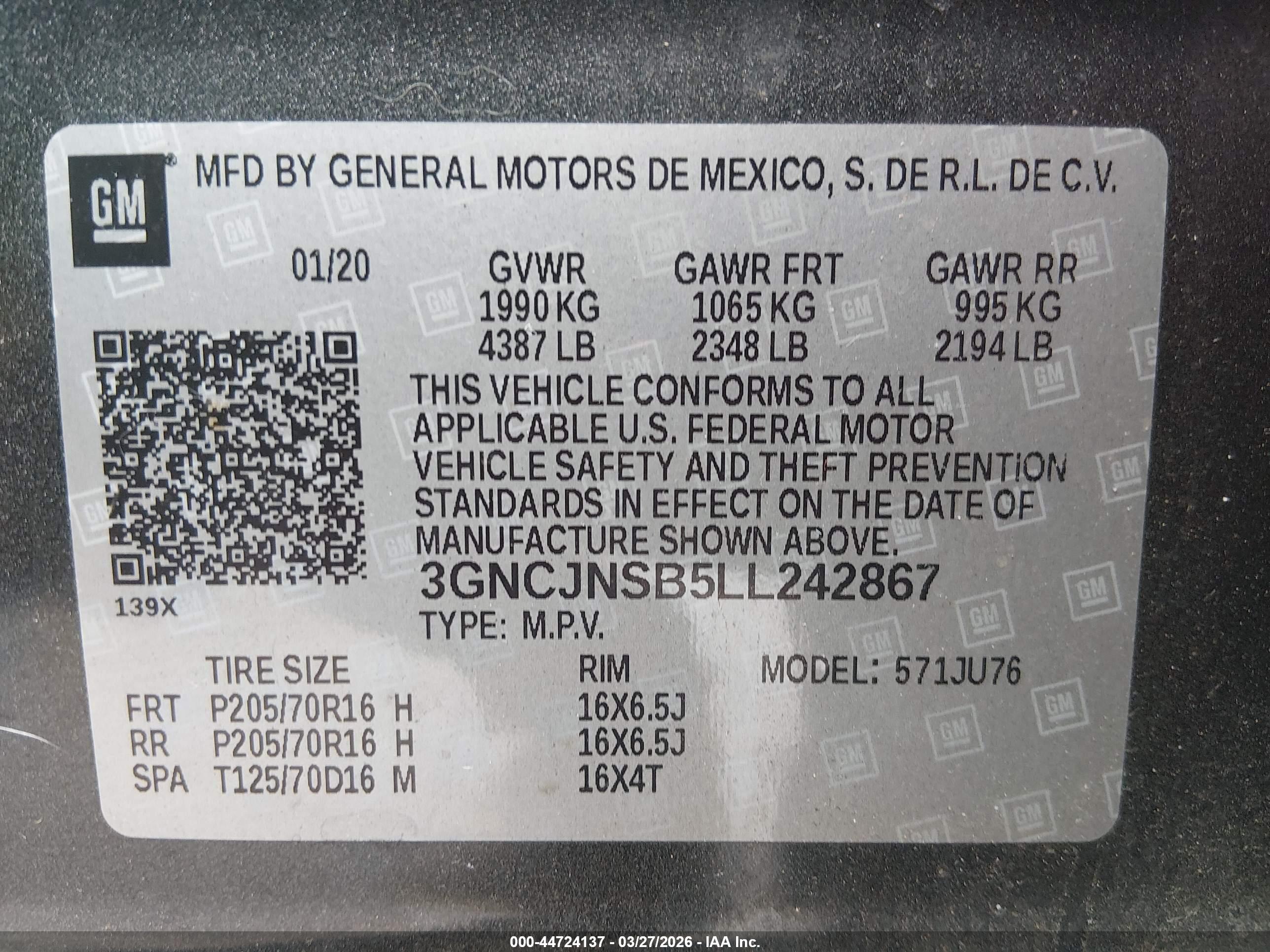 CHEVROLET TRAX image 9
