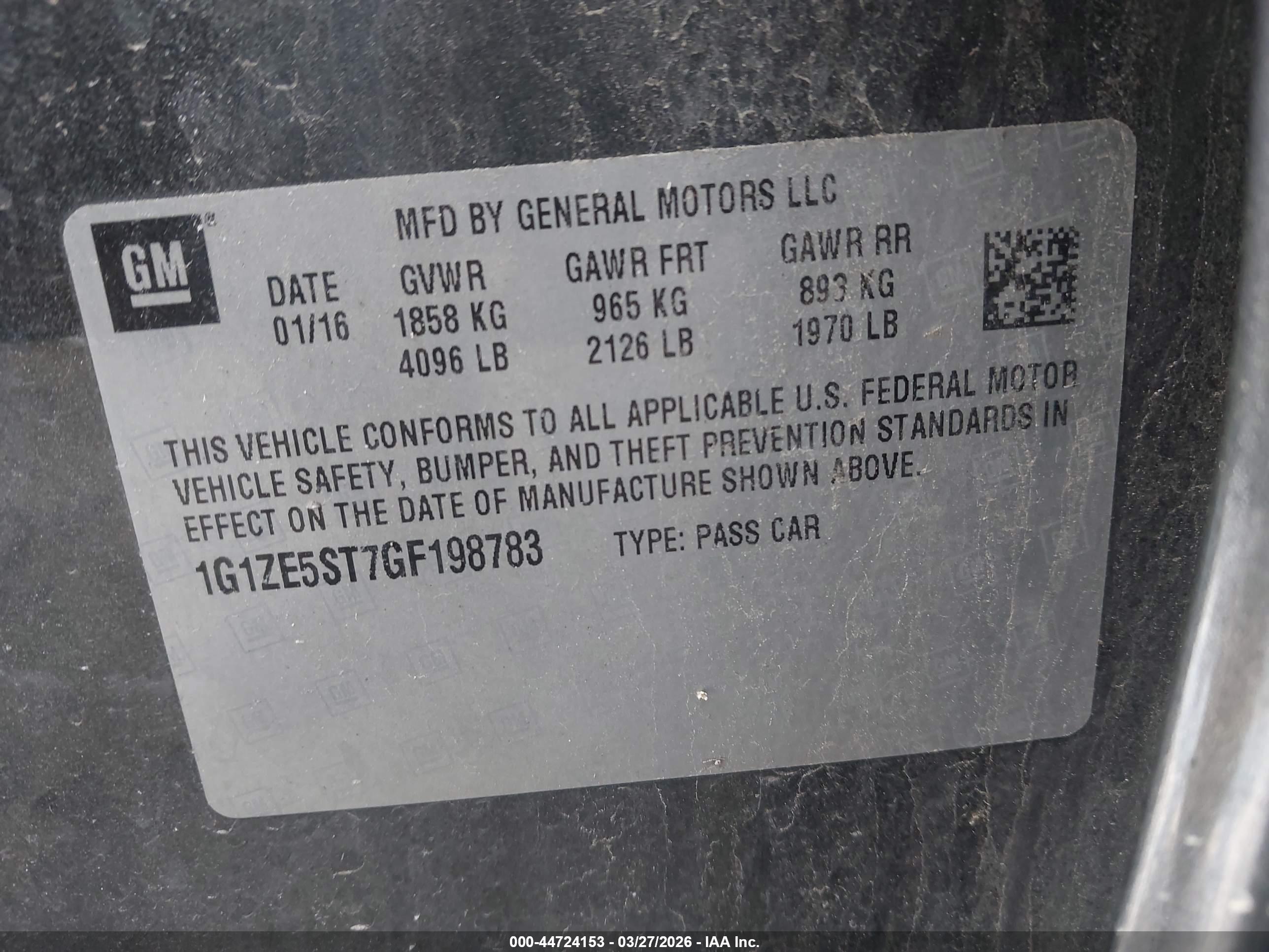 CHEVROLET MALIBU image 9