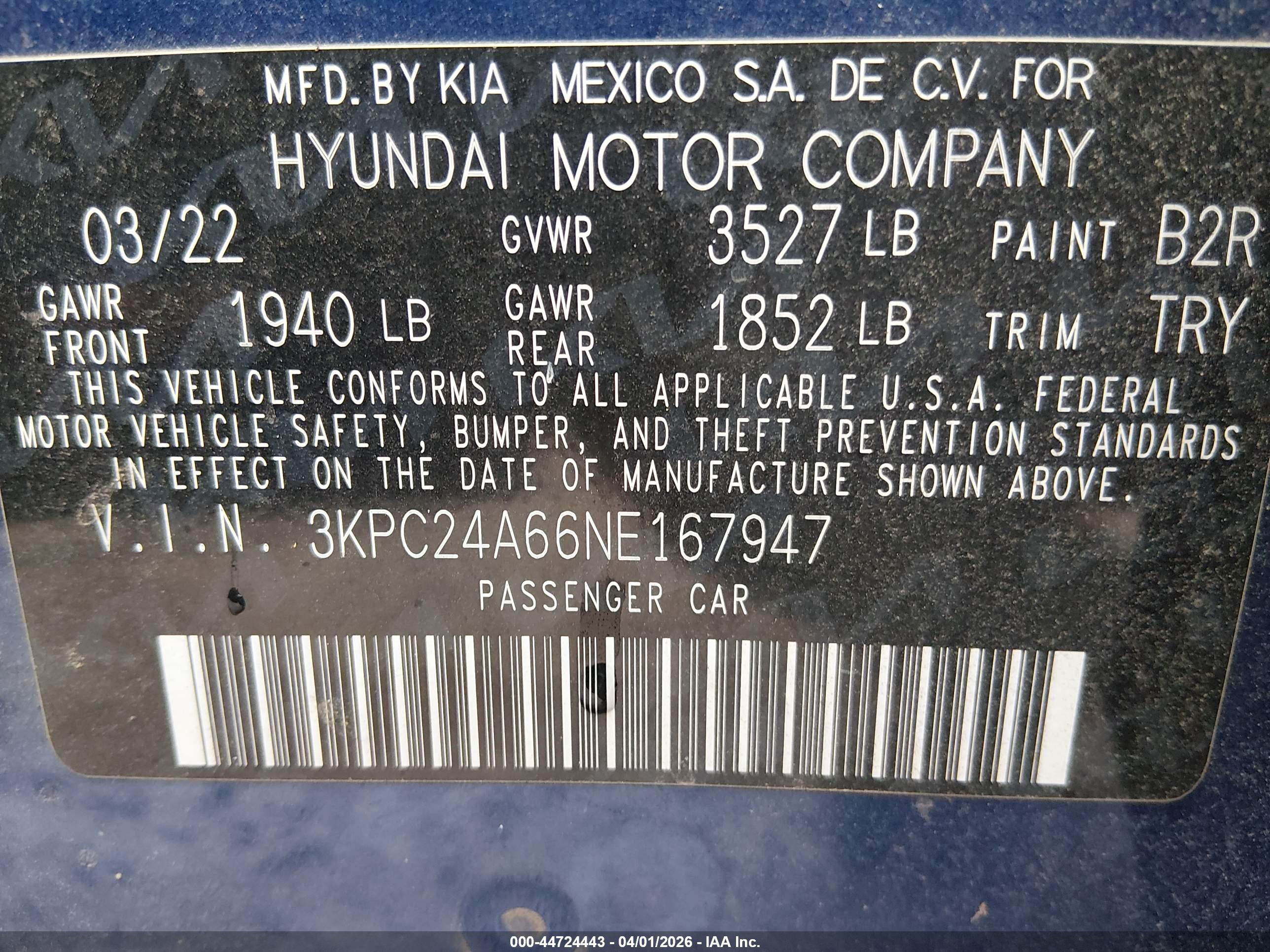 HYUNDAI ACCENT image 9
