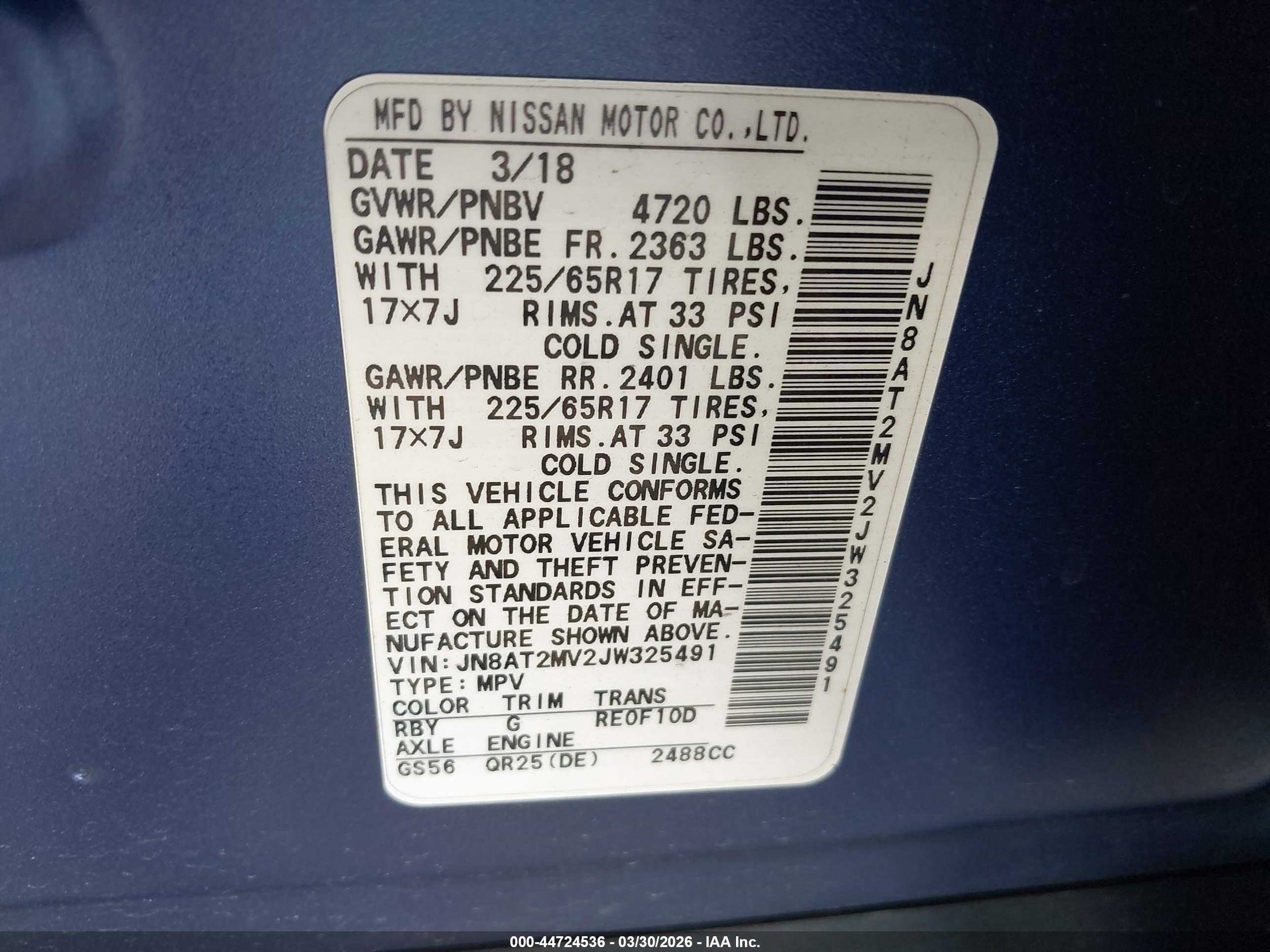 NISSAN ROGUE image 9
