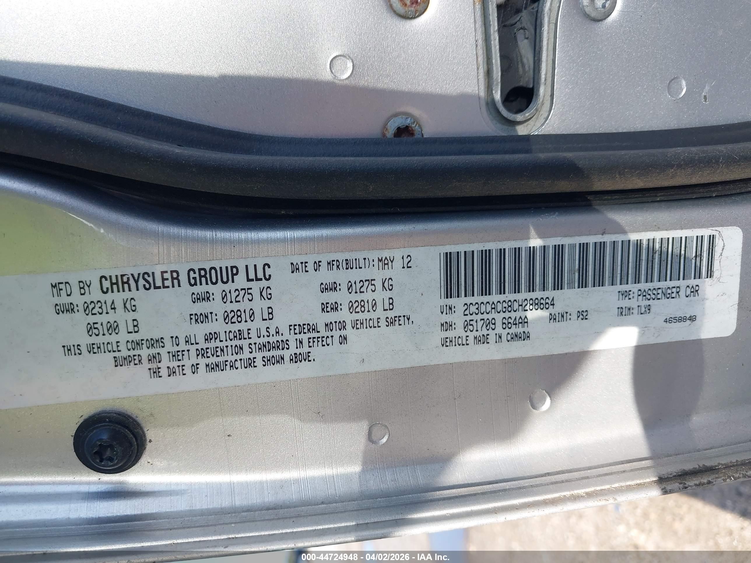 CHRYSLER 300 image 9