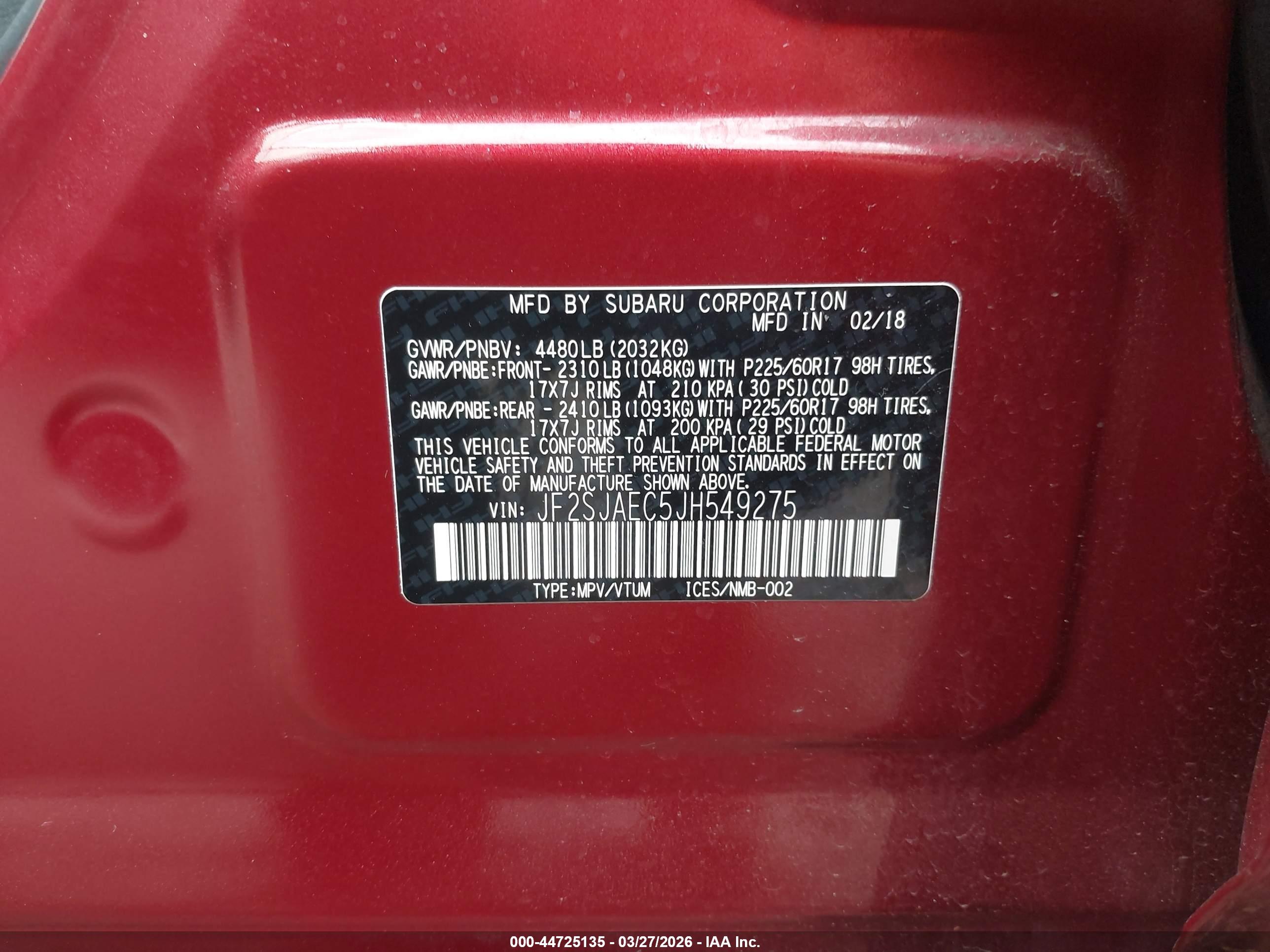 SUBARU FORESTER image 9