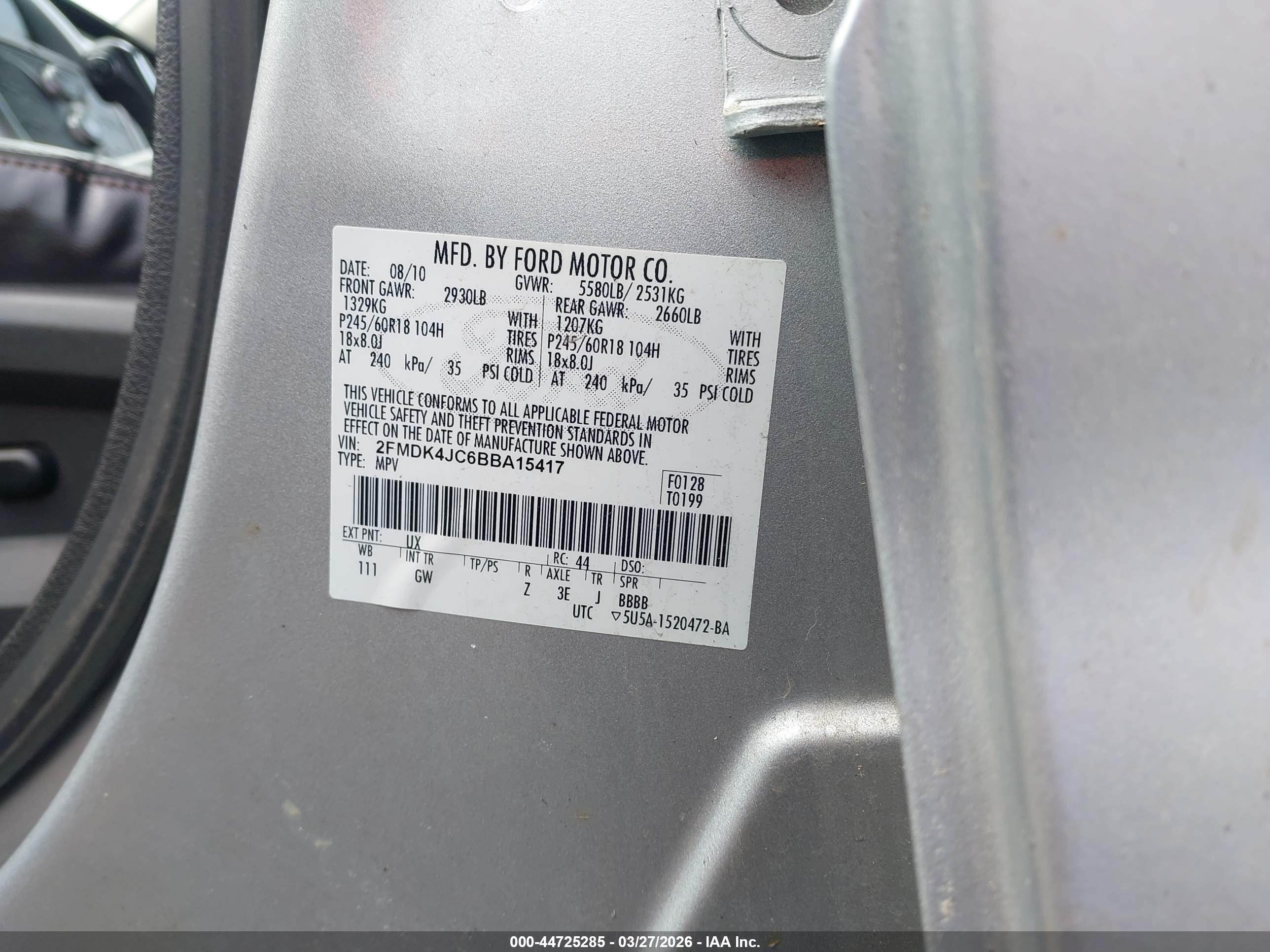 FORD EDGE image 9
