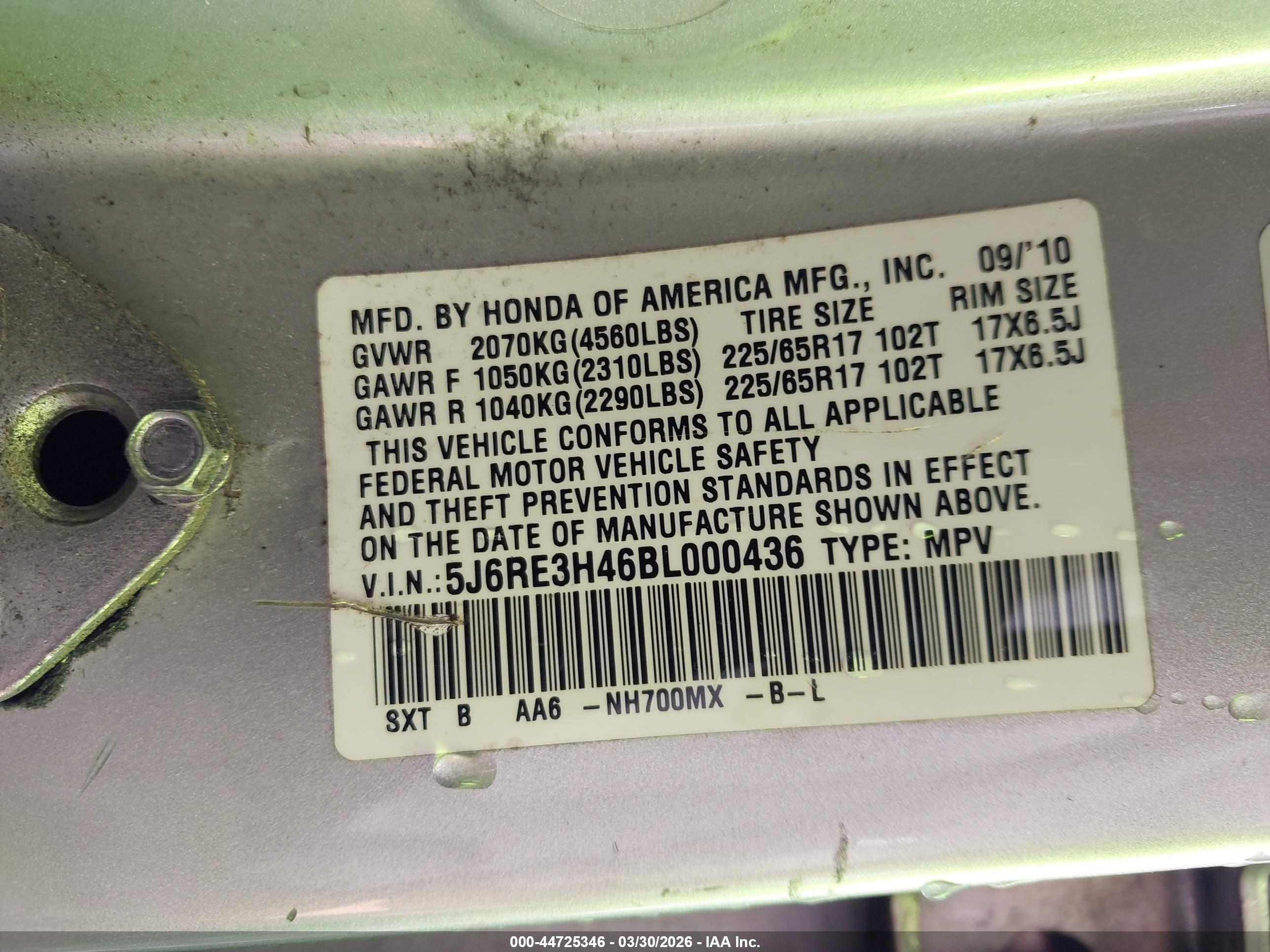 HONDA CR-V image 9