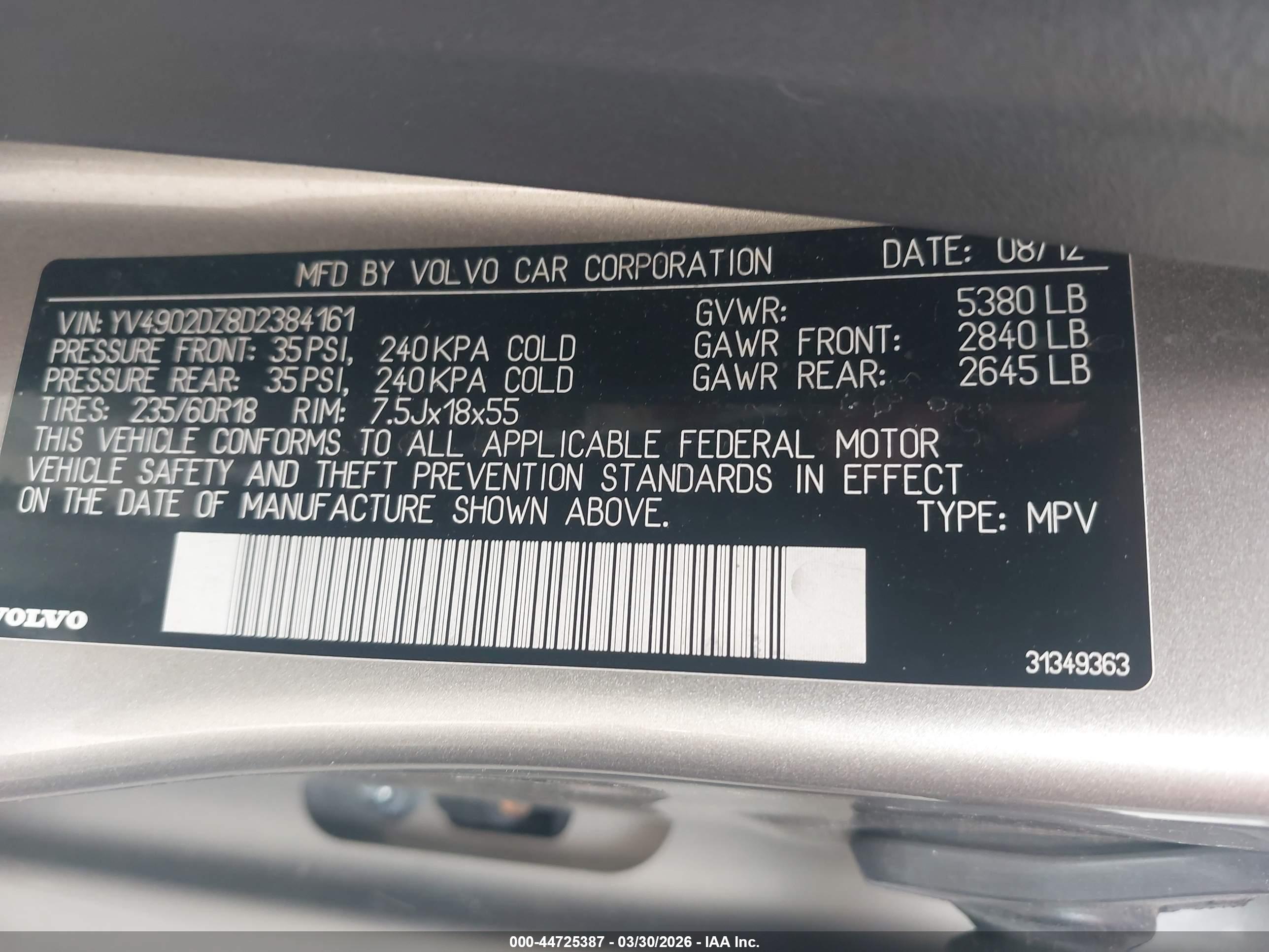 VOLVO XC60 image 9
