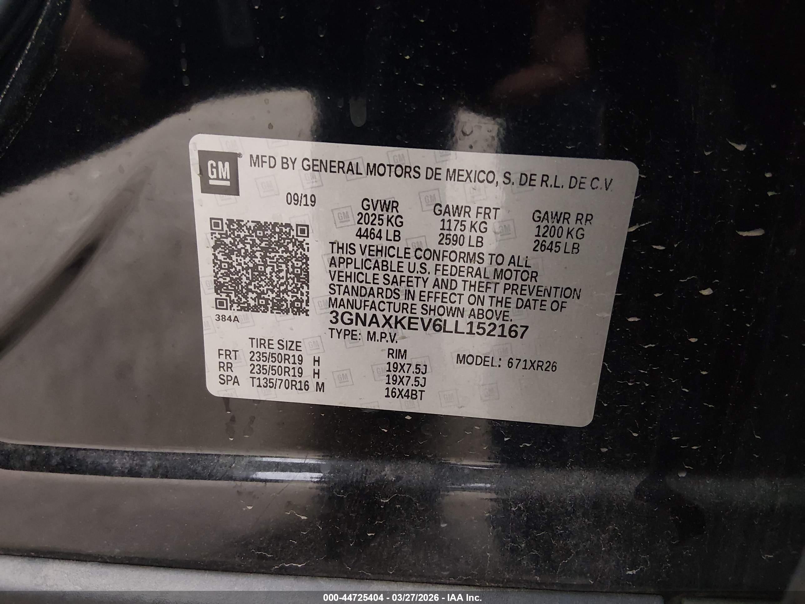 CHEVROLET EQUINOX image 9