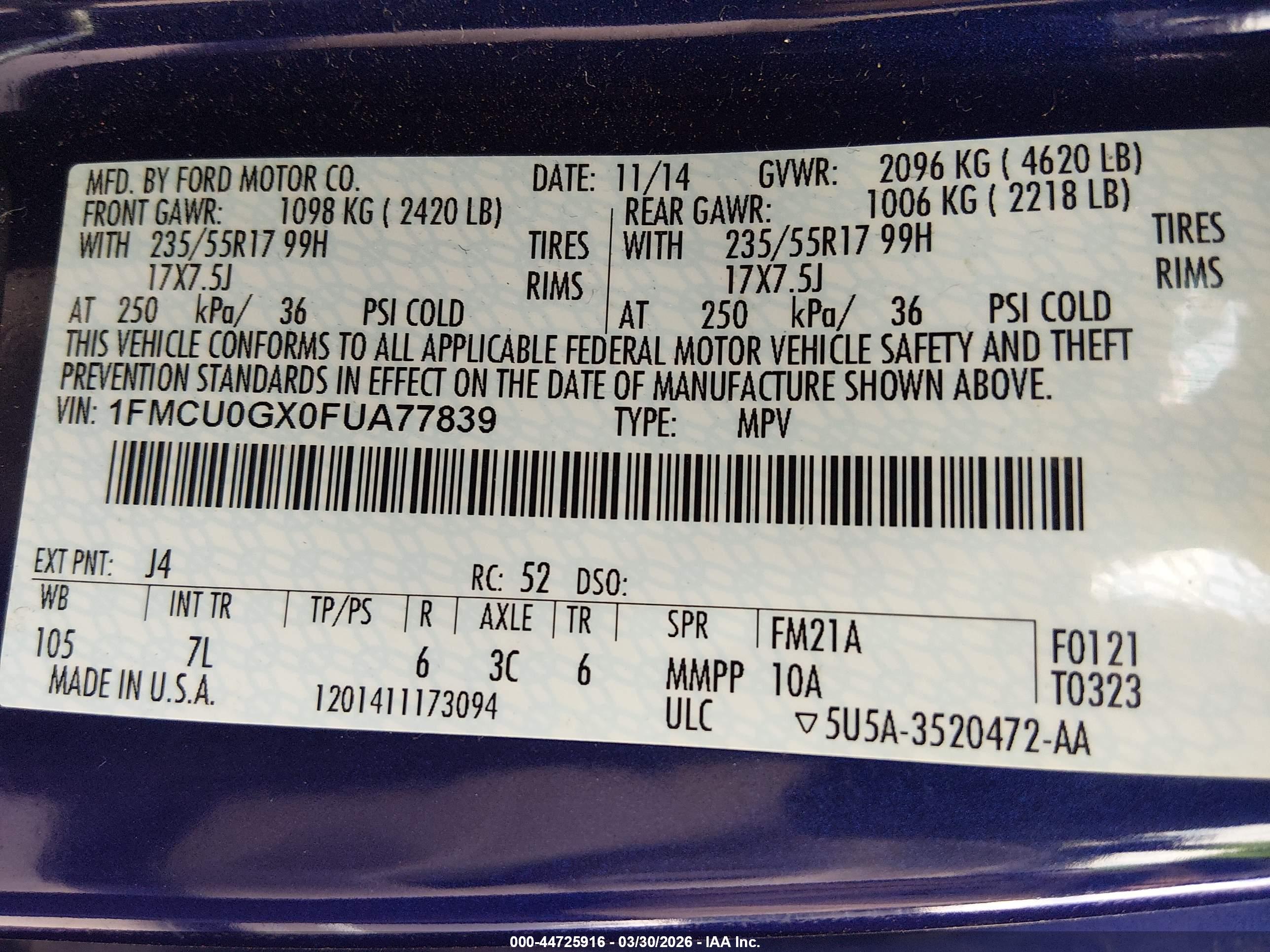 FORD ESCAPE image 9