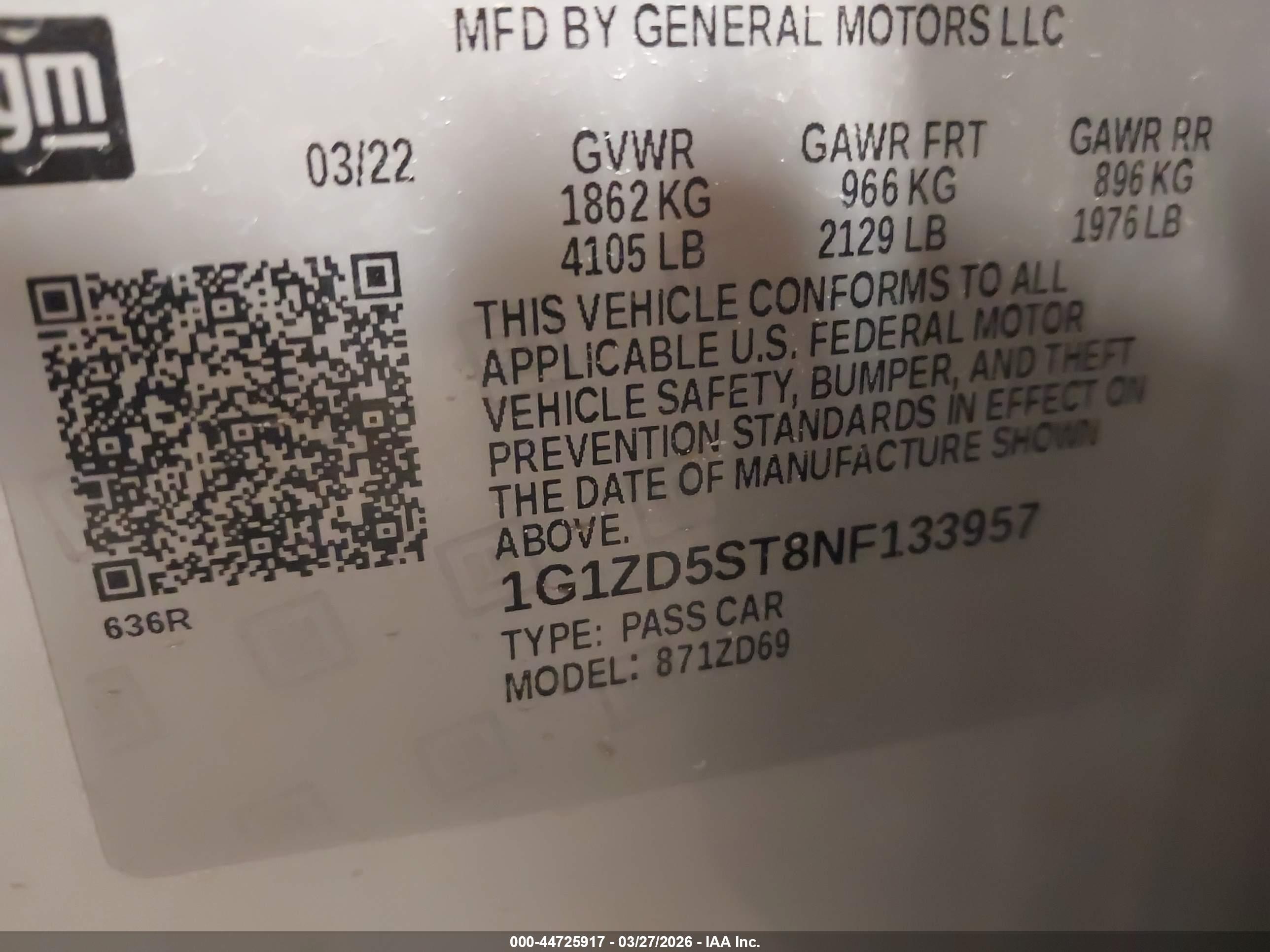 CHEVROLET MALIBU image 9