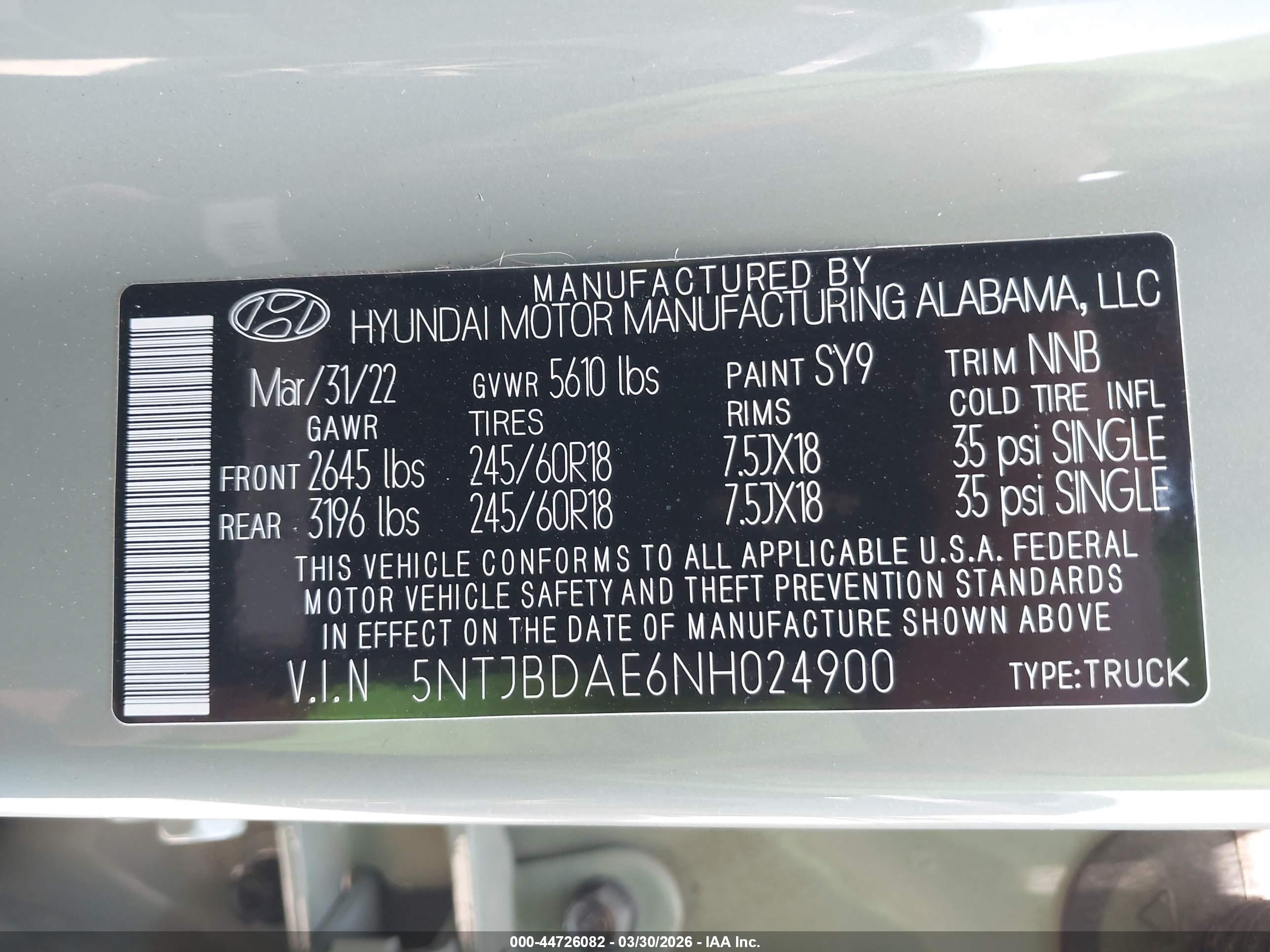 HYUNDAI SANTA image 9