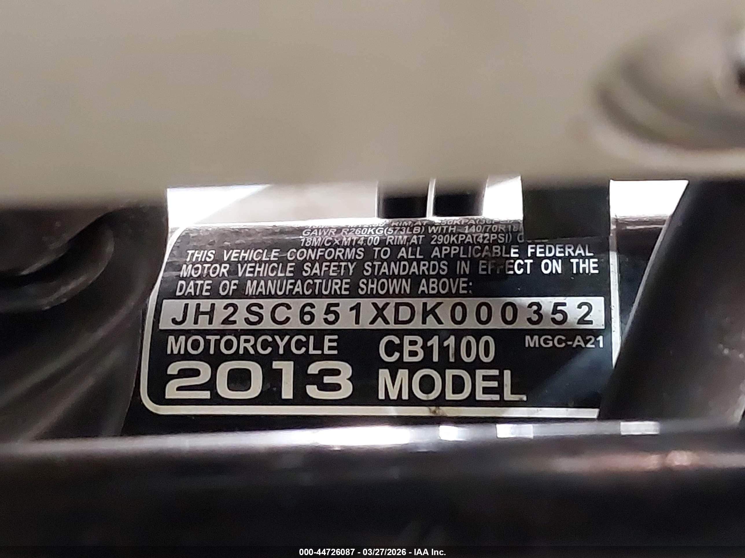 HONDA CB1100 image 10