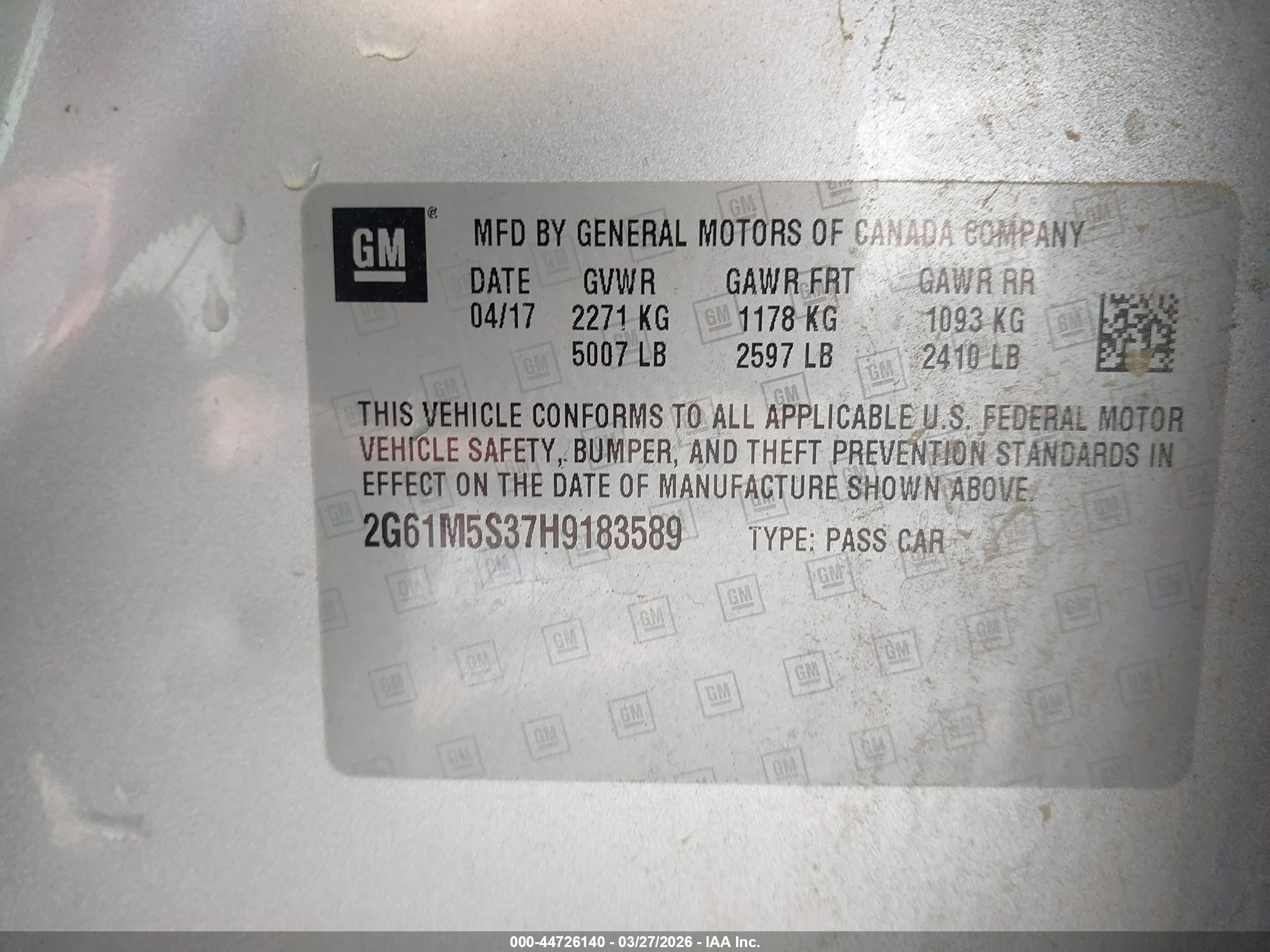 CADILLAC XTS image 9