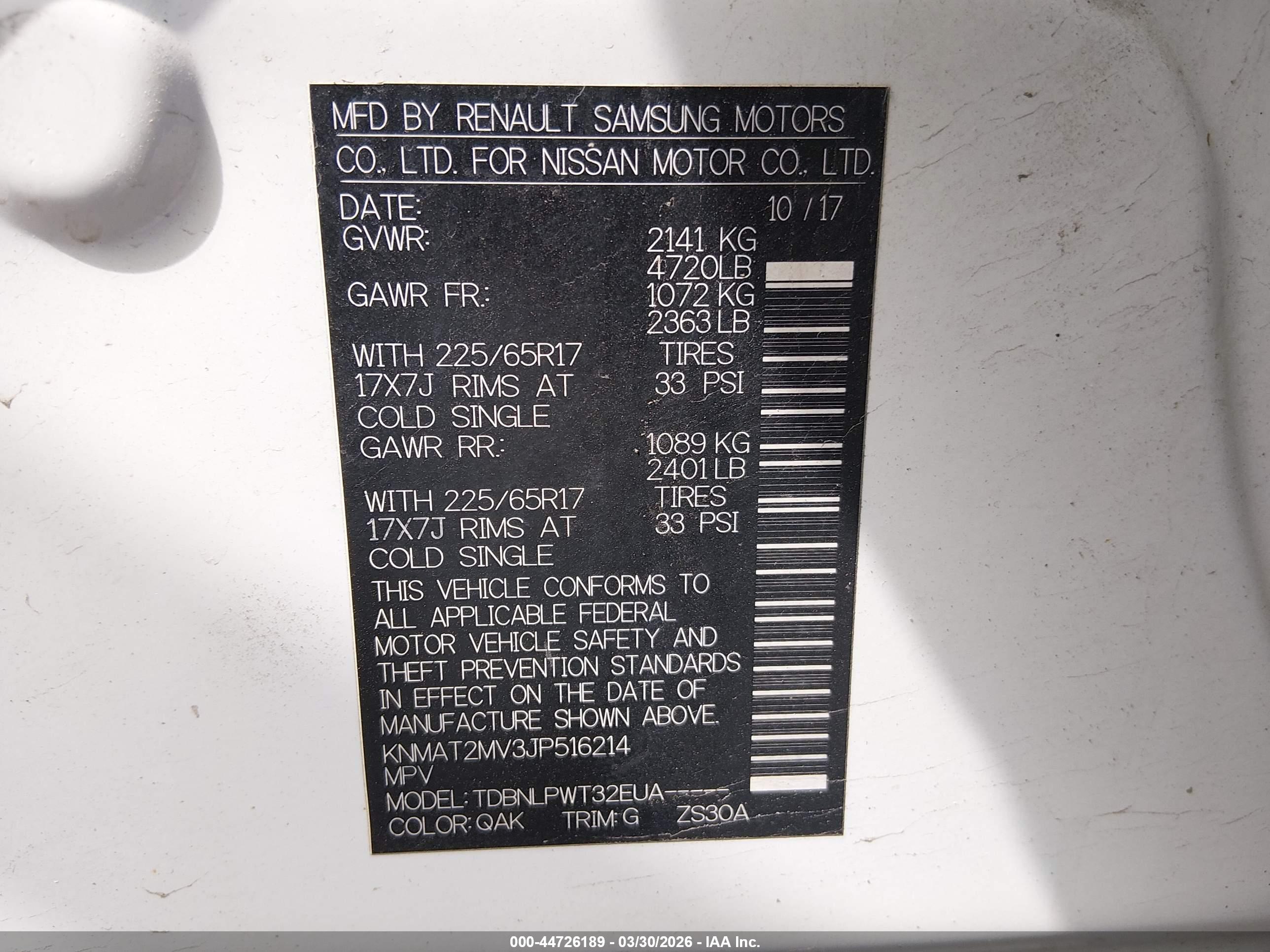 NISSAN ROGUE image 9