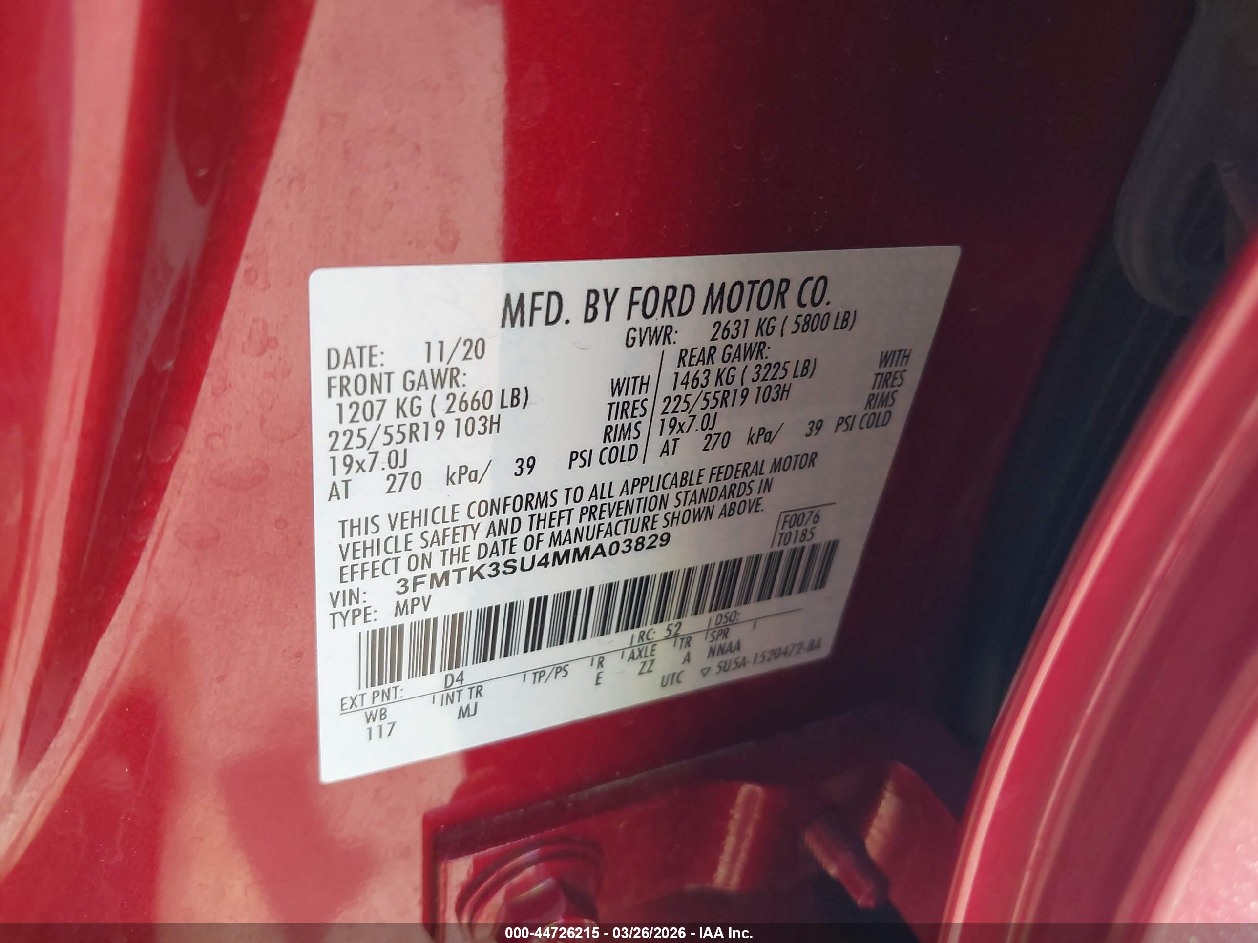 FORD MUSTANG image 9