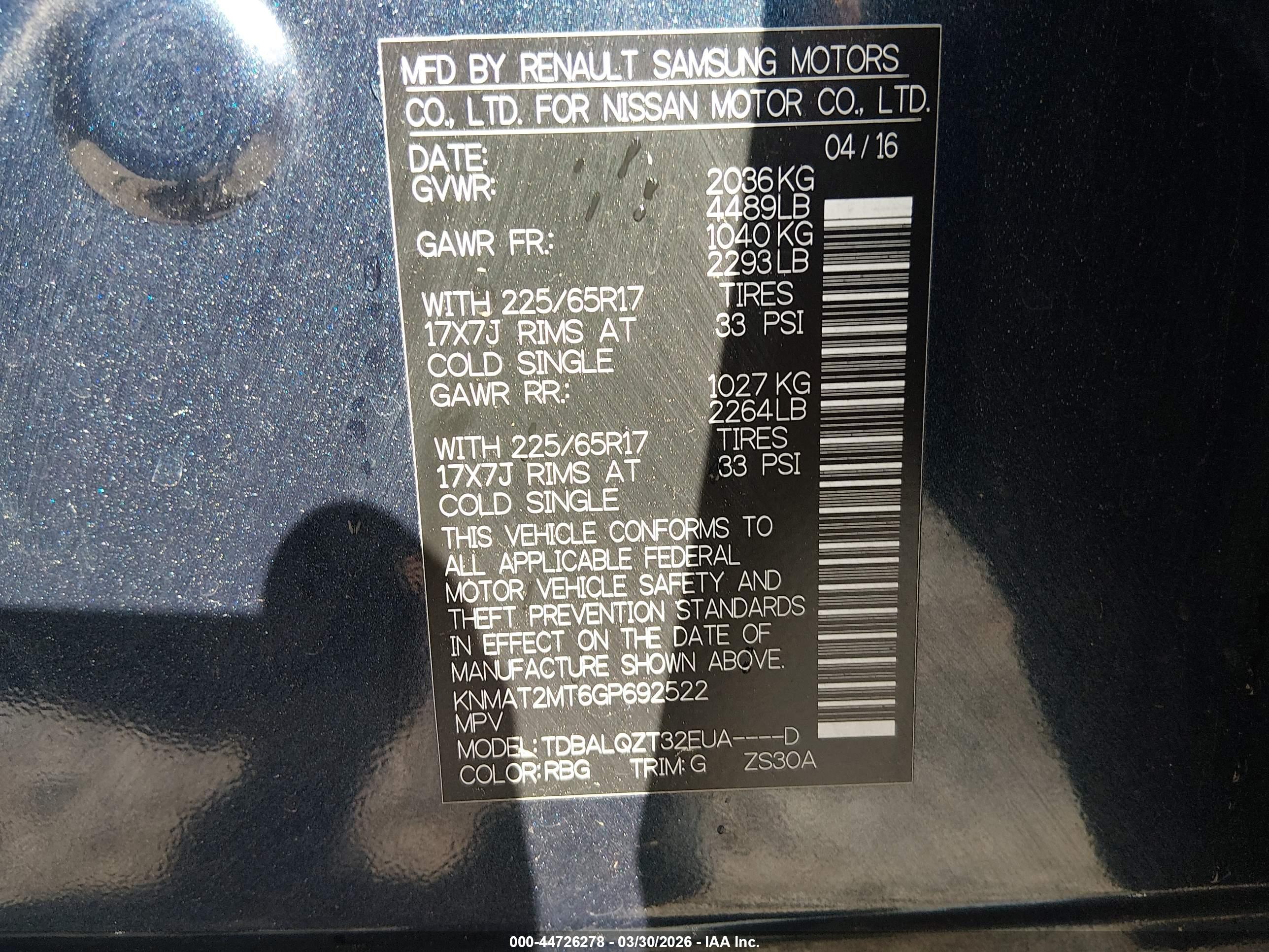 NISSAN ROGUE image 9