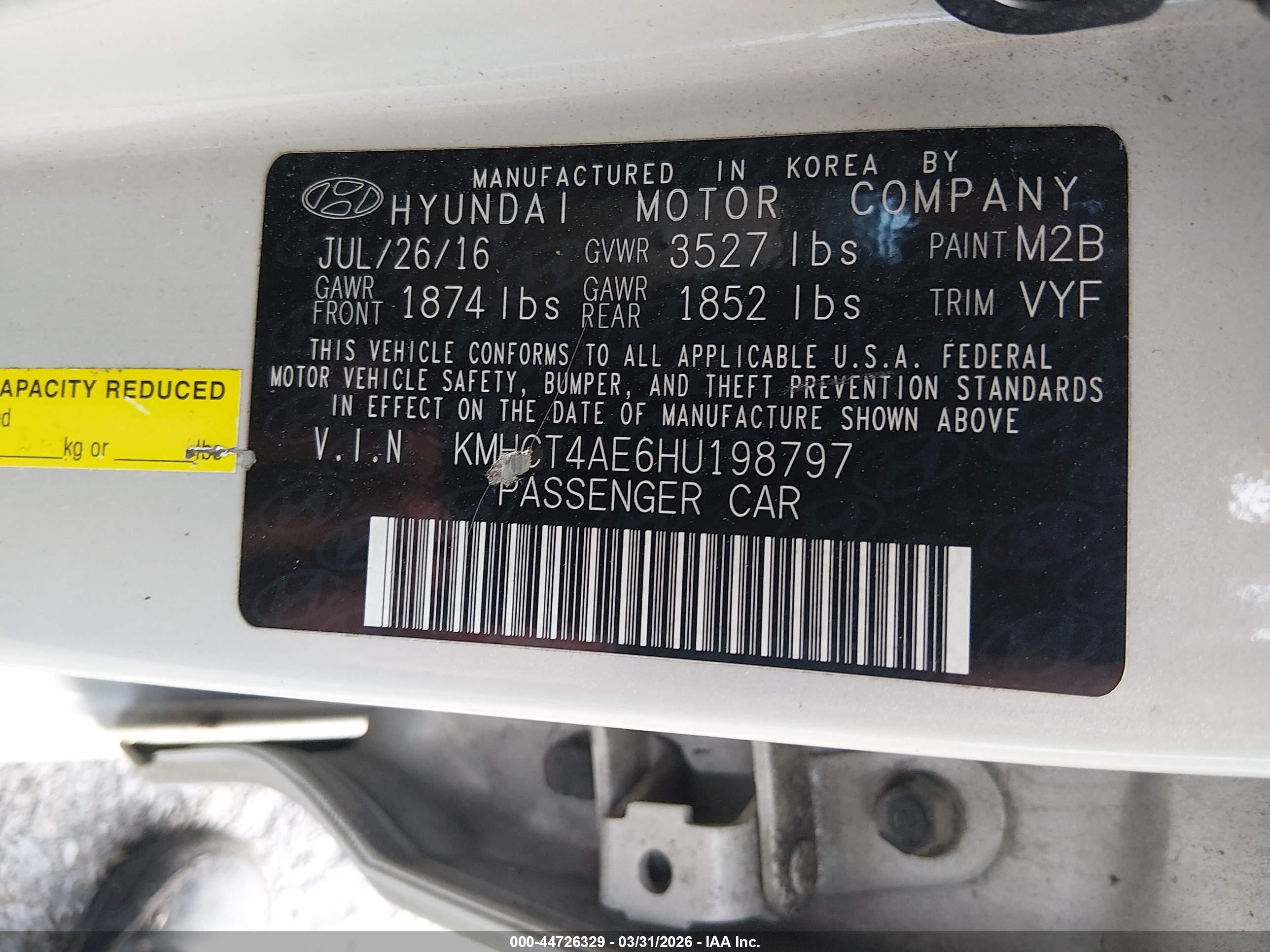 HYUNDAI ACCENT image 9