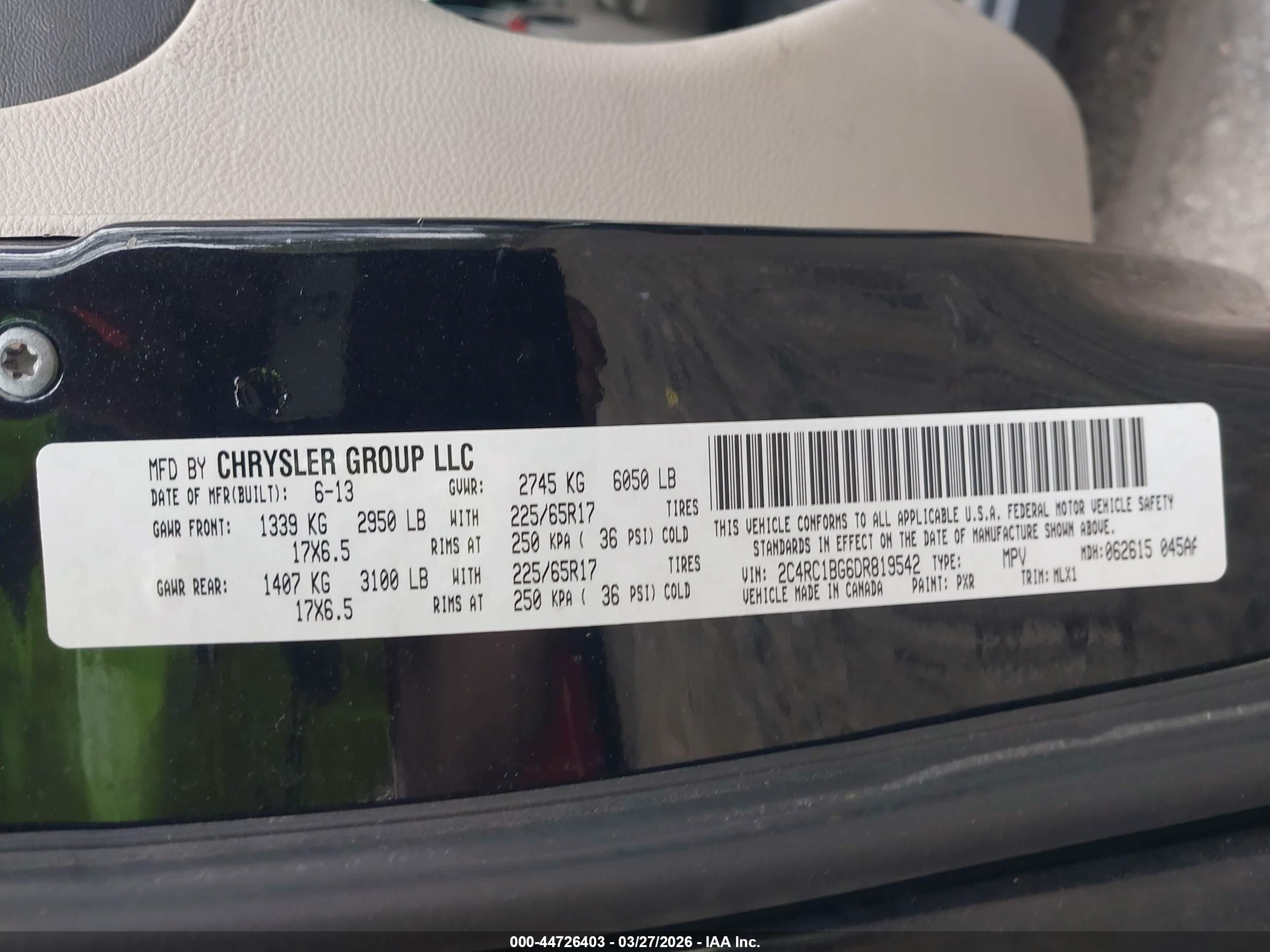 CHRYSLER TOWN image 9