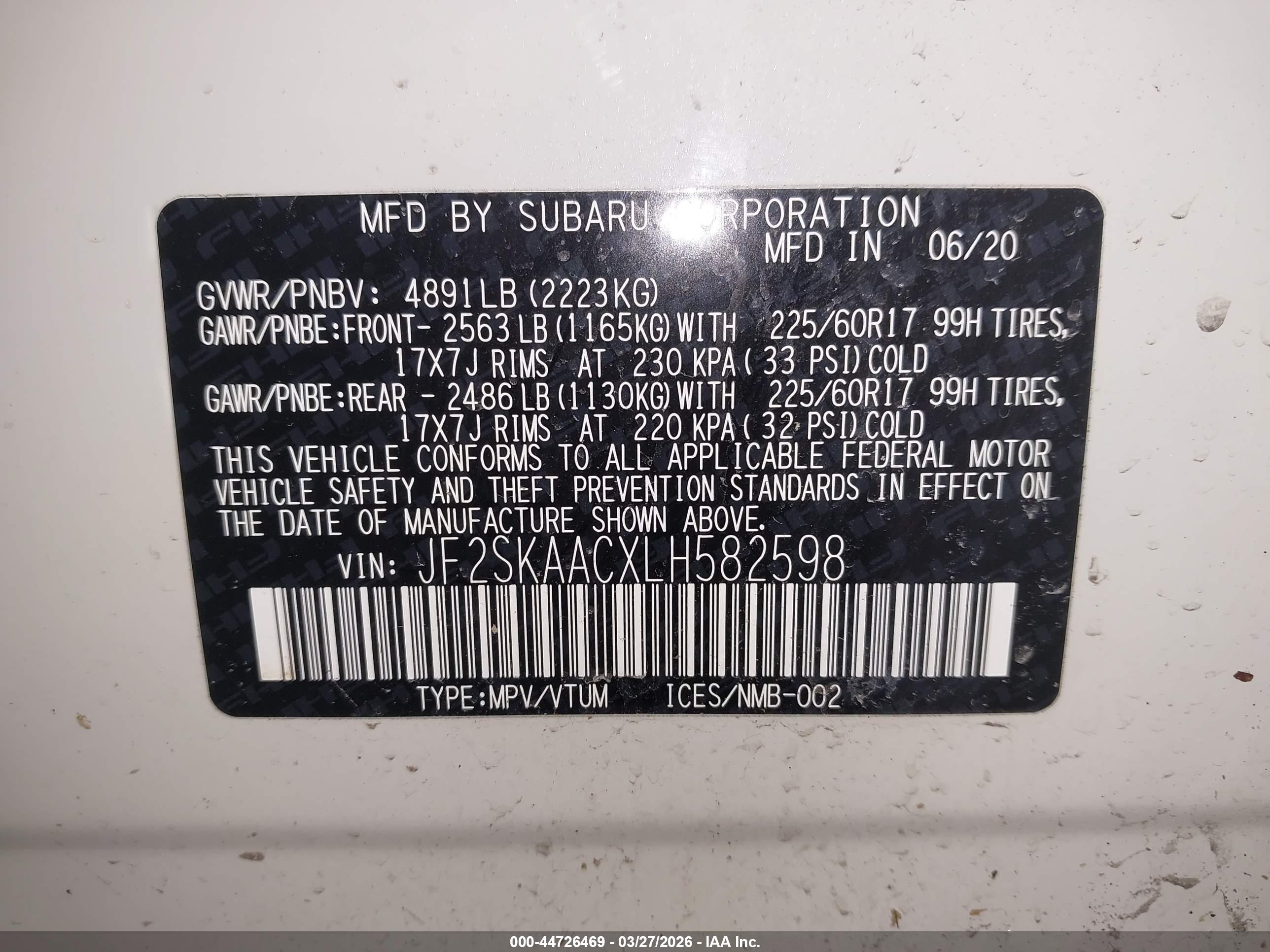 SUBARU FORESTER image 9