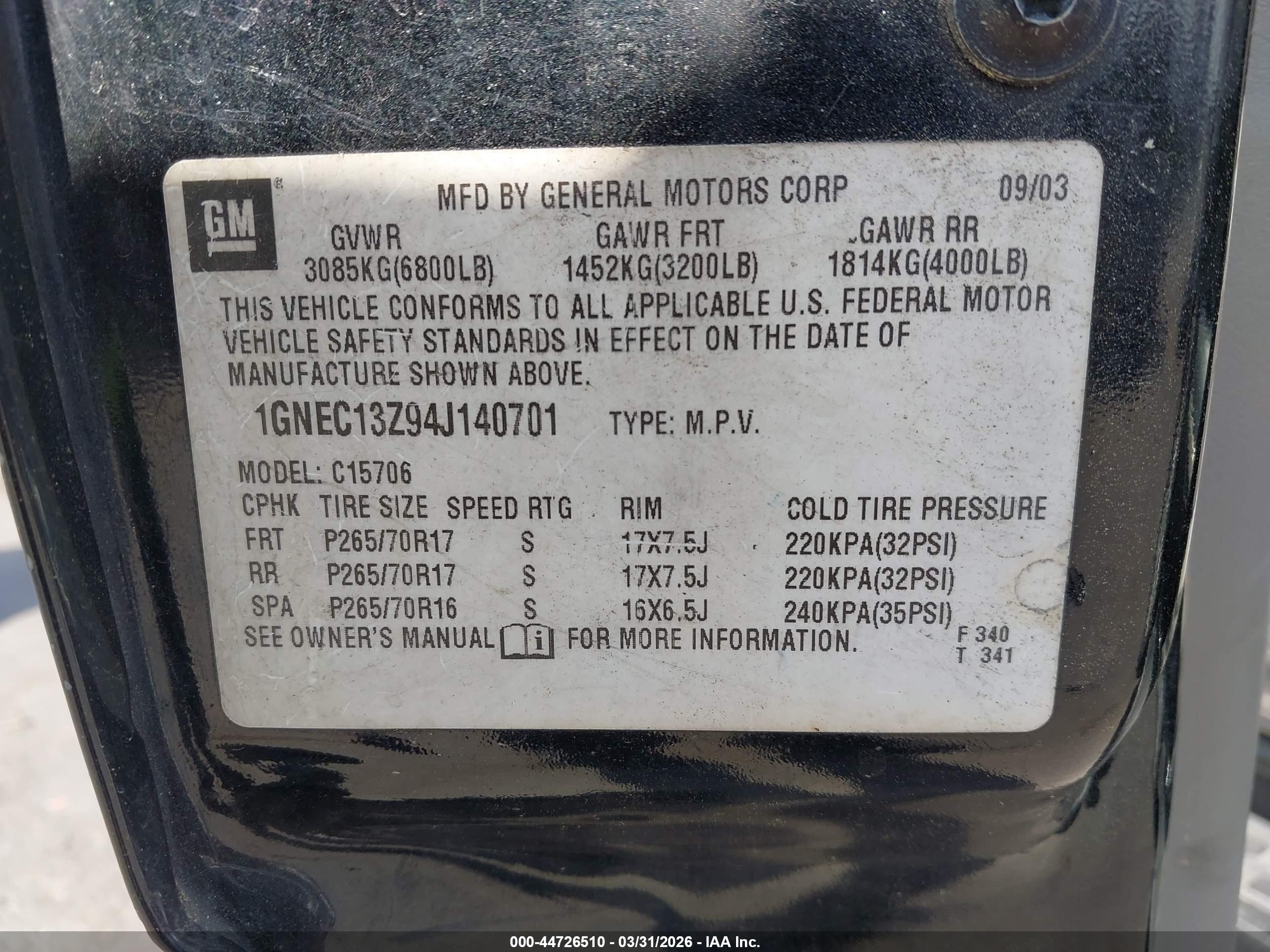 CHEVROLET TAHOE image 9