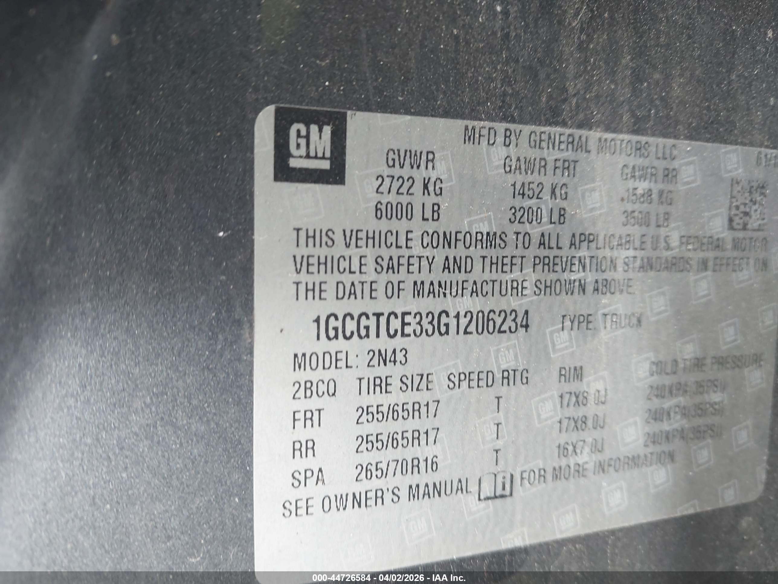 CHEVROLET COLORADO image 9