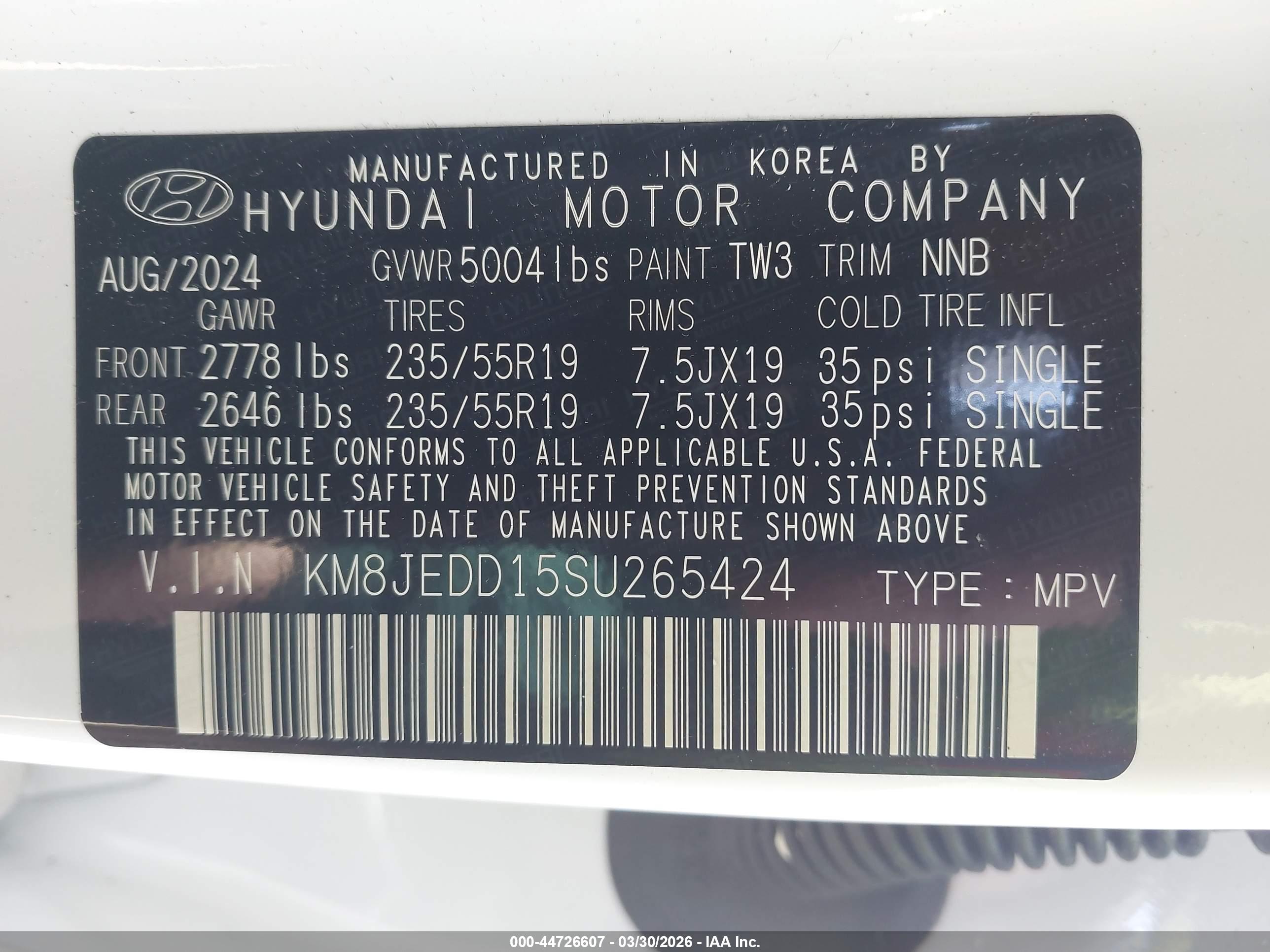 HYUNDAI TUCSON image 9